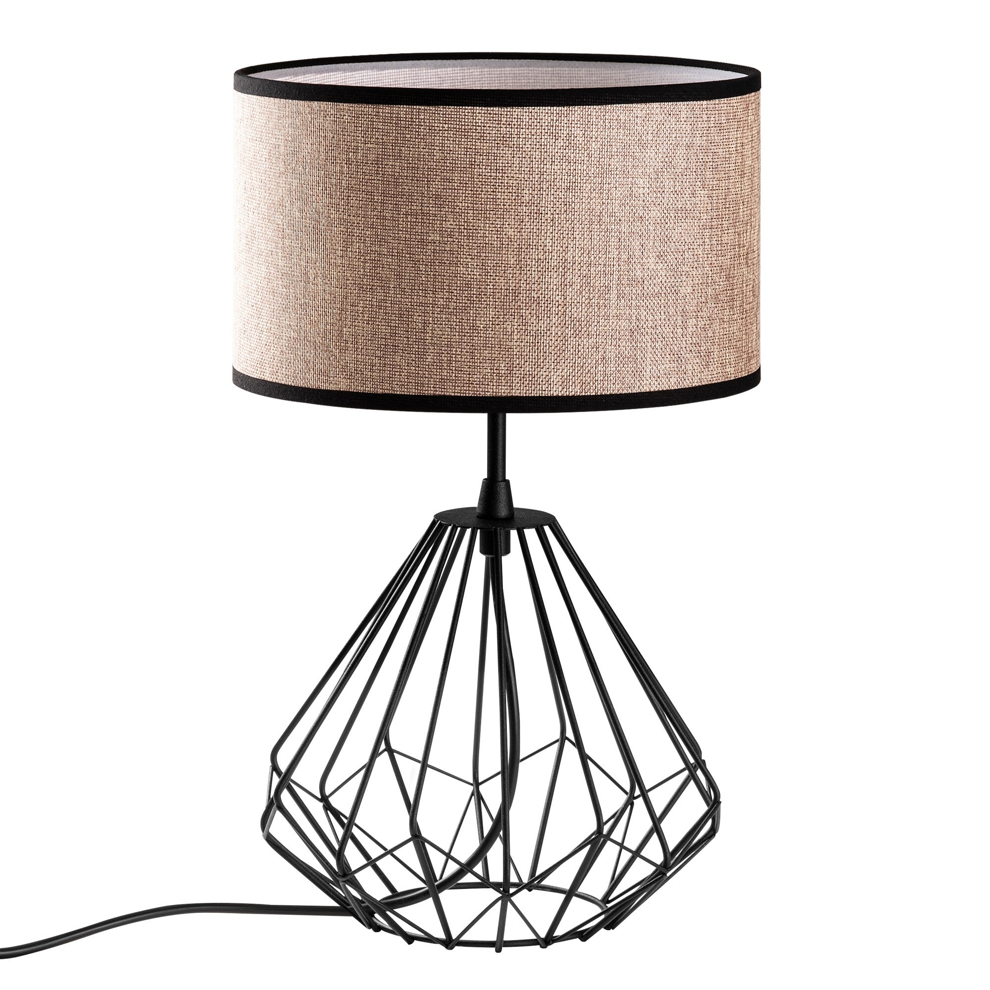 Candeeiro de mesa-Diamond-Preto