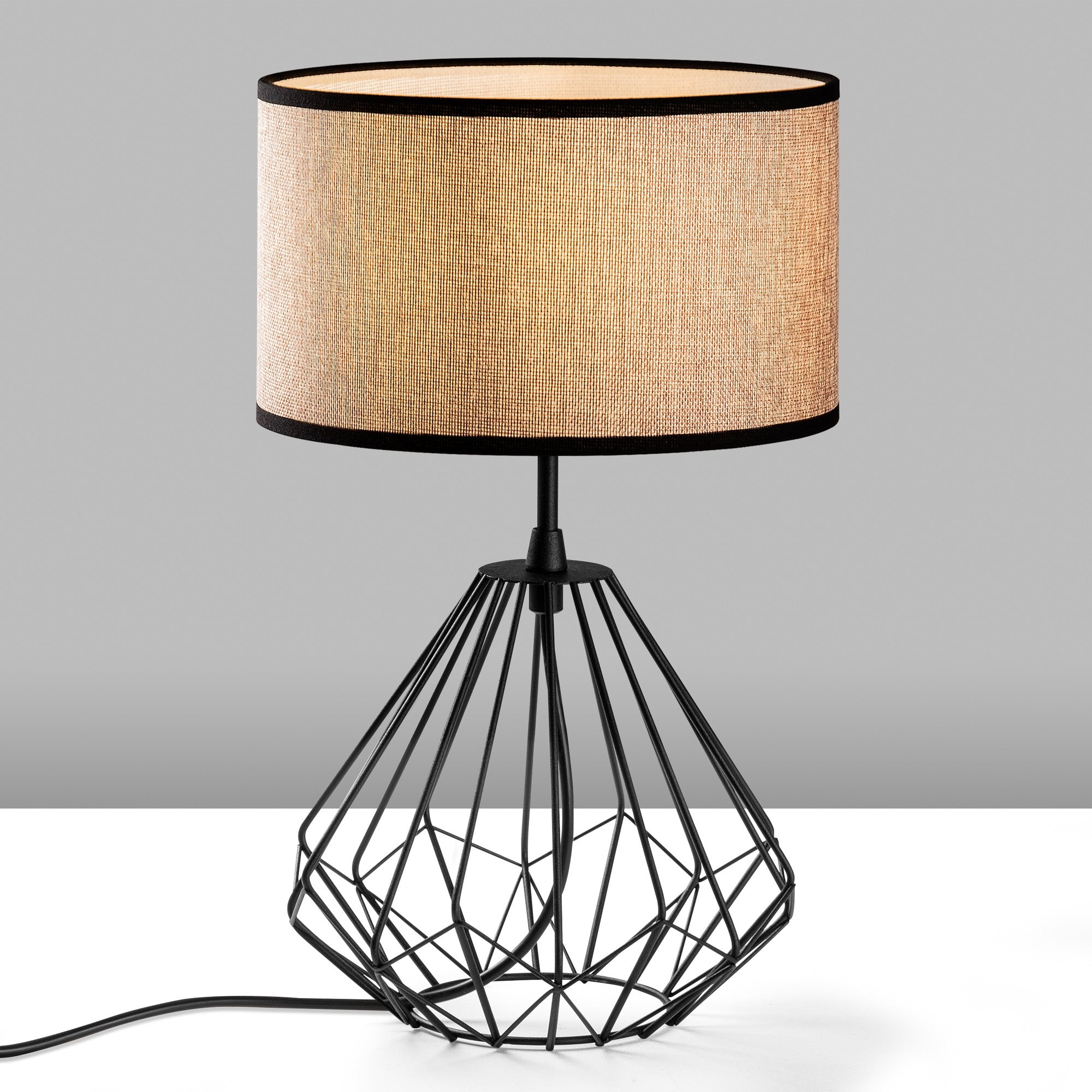 Candeeiro de mesa-Diamond-Preto