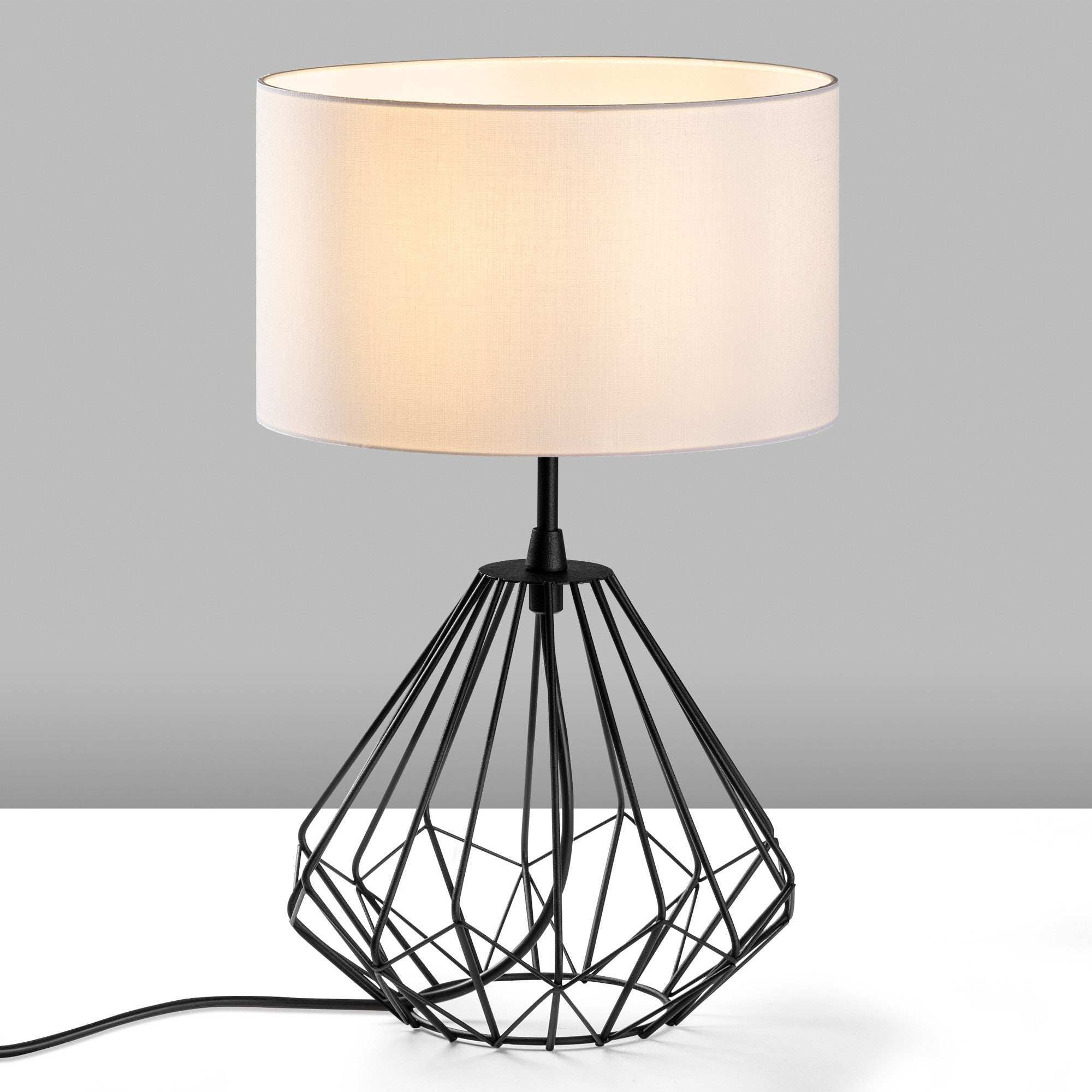 Candeeiro de mesa-Diamond-Preto