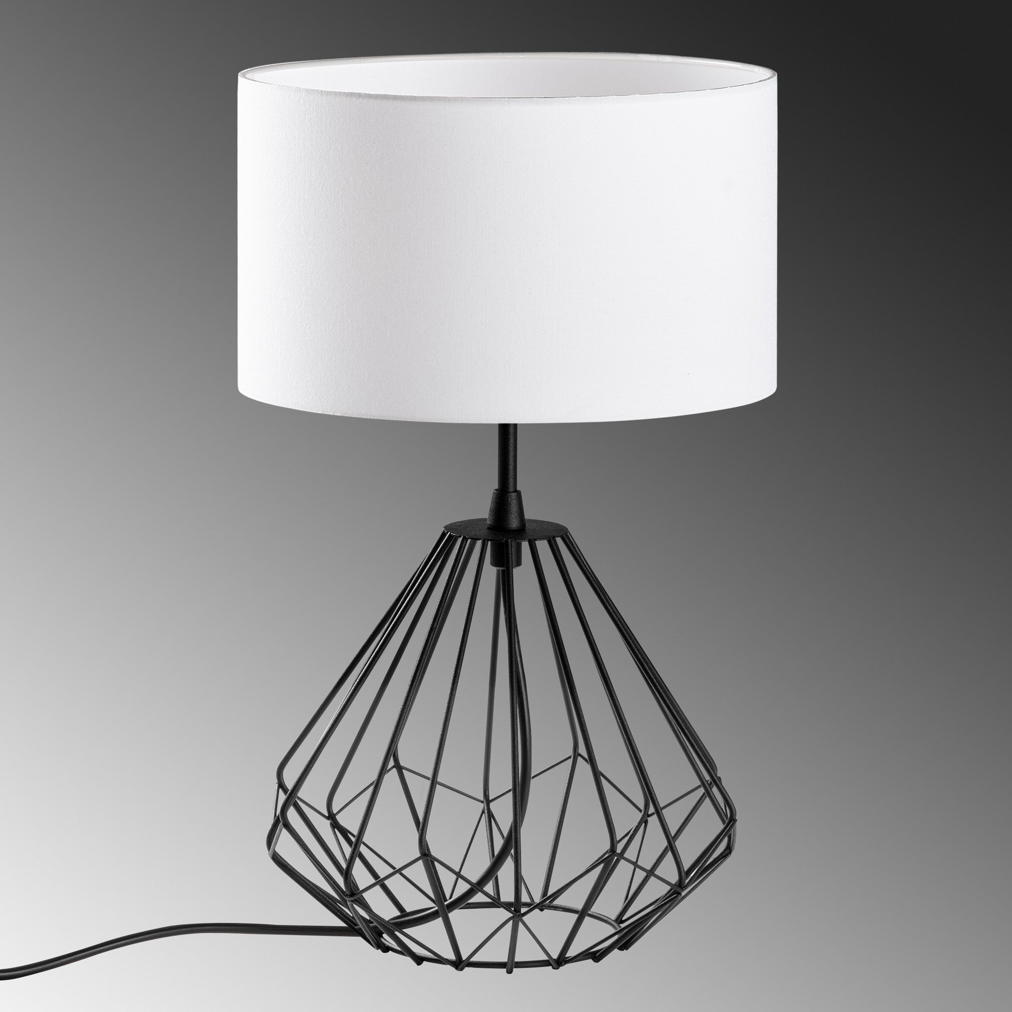 Candeeiro de mesa-Diamond-Preto