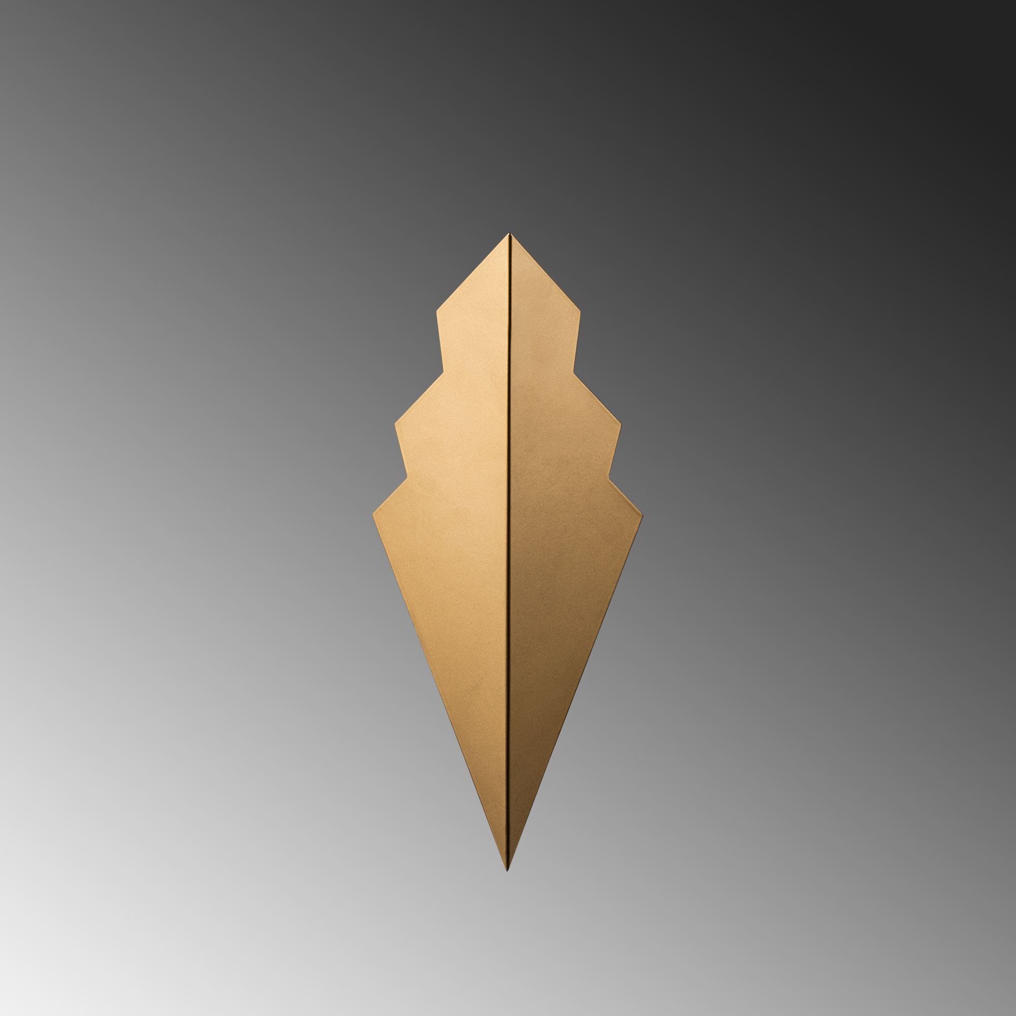 Luminária de parede-Arrow-Ouro