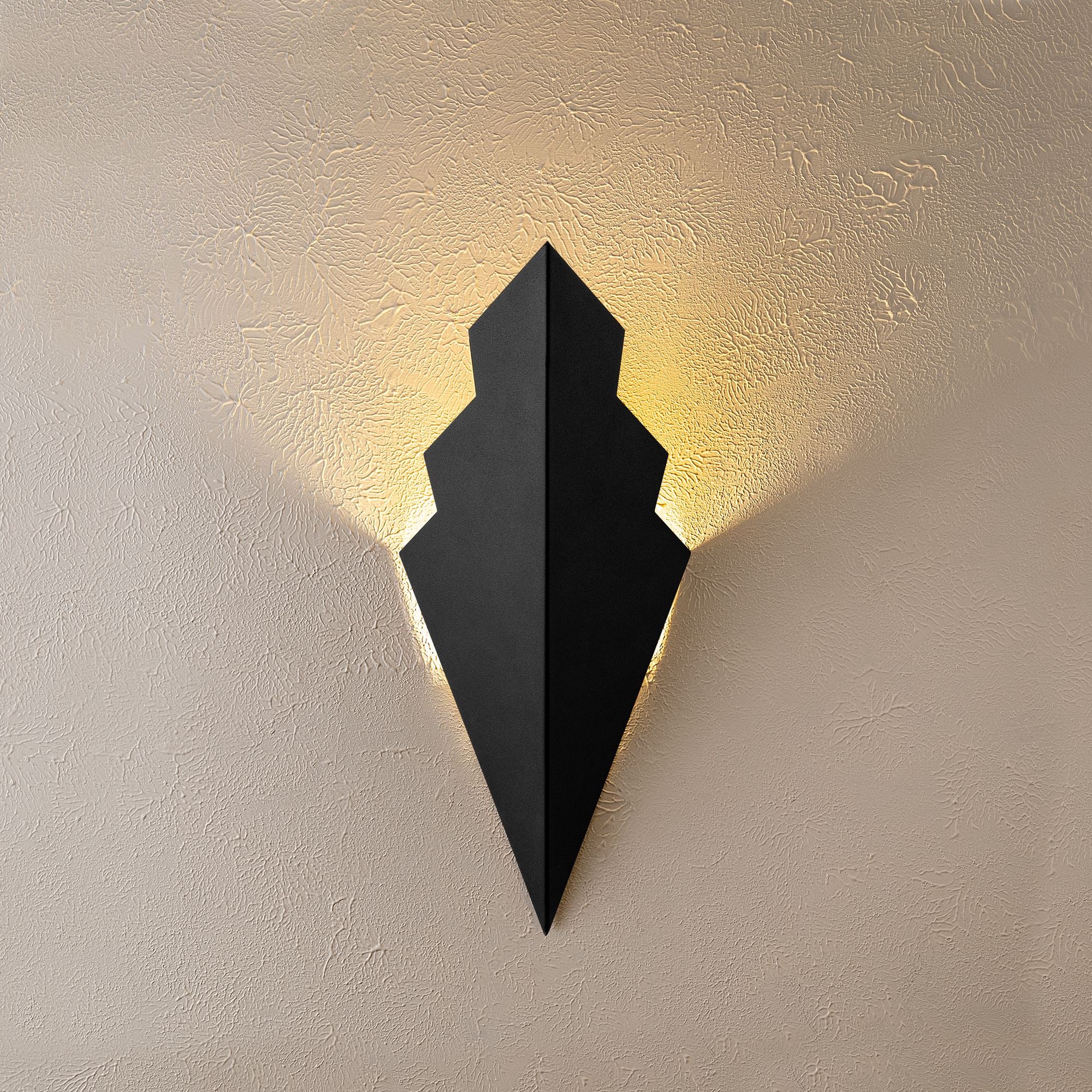 Luminária de parede-Arrow-Preto