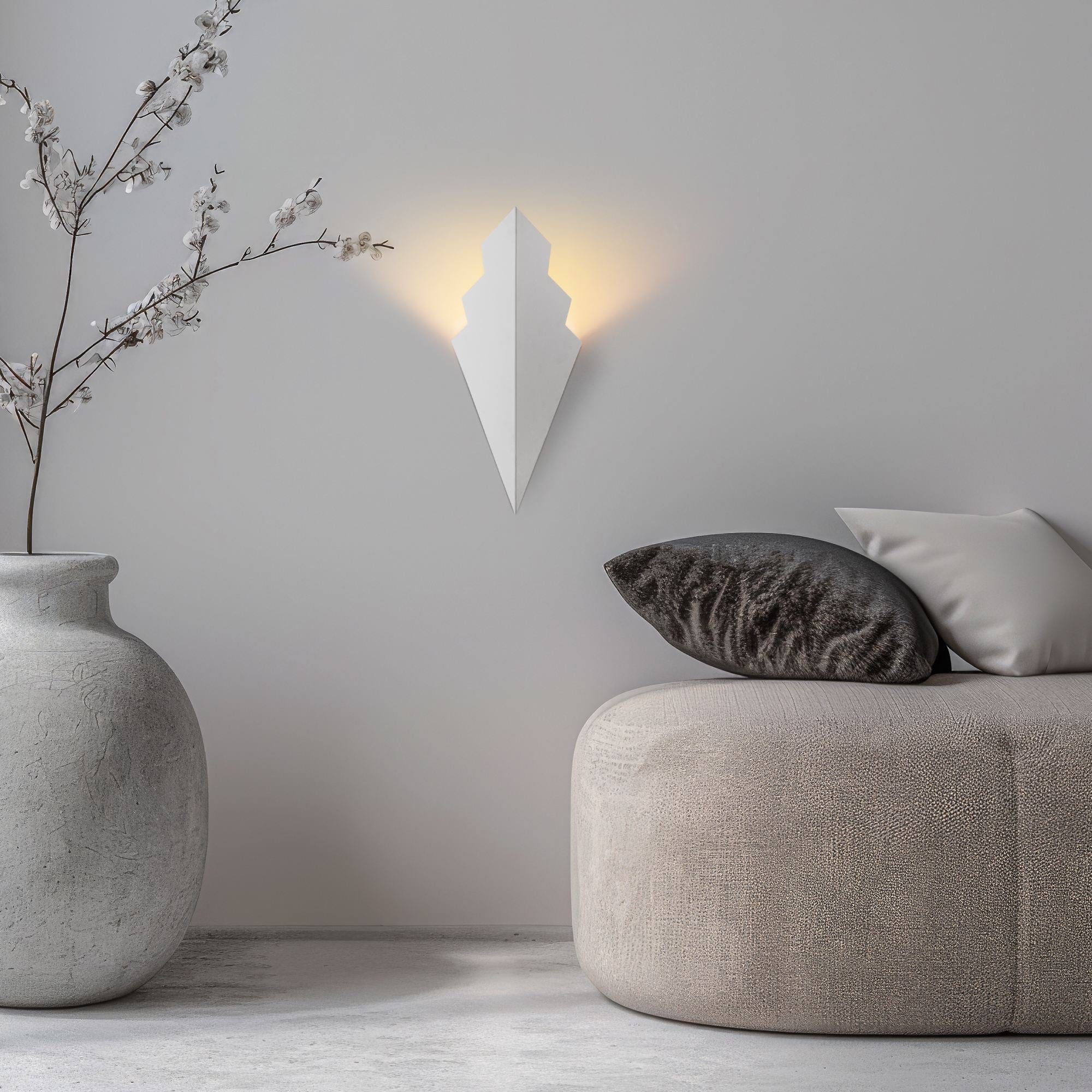Luminária de parede-Arrow-Branco