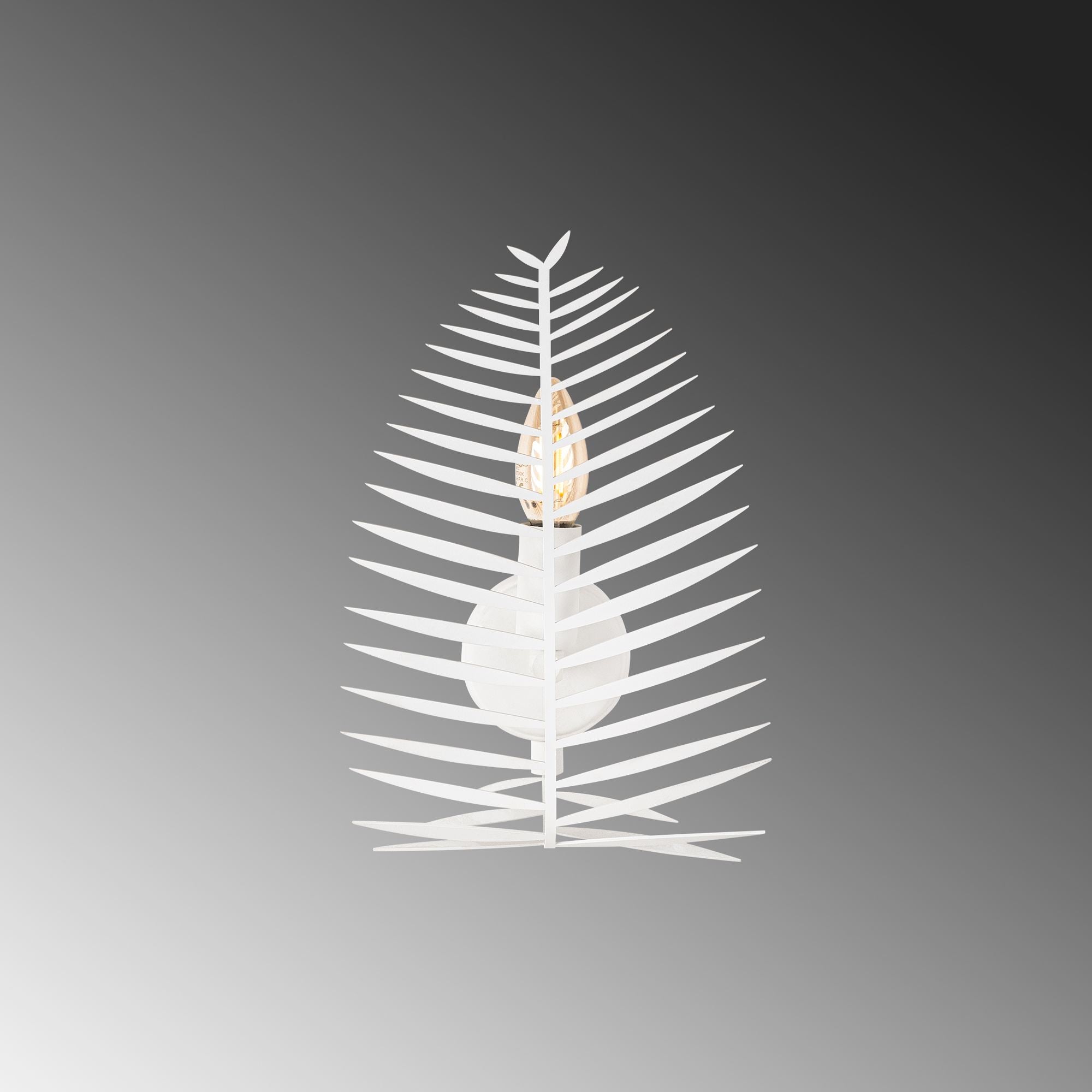 Luminária de parede-Leaf-Branco