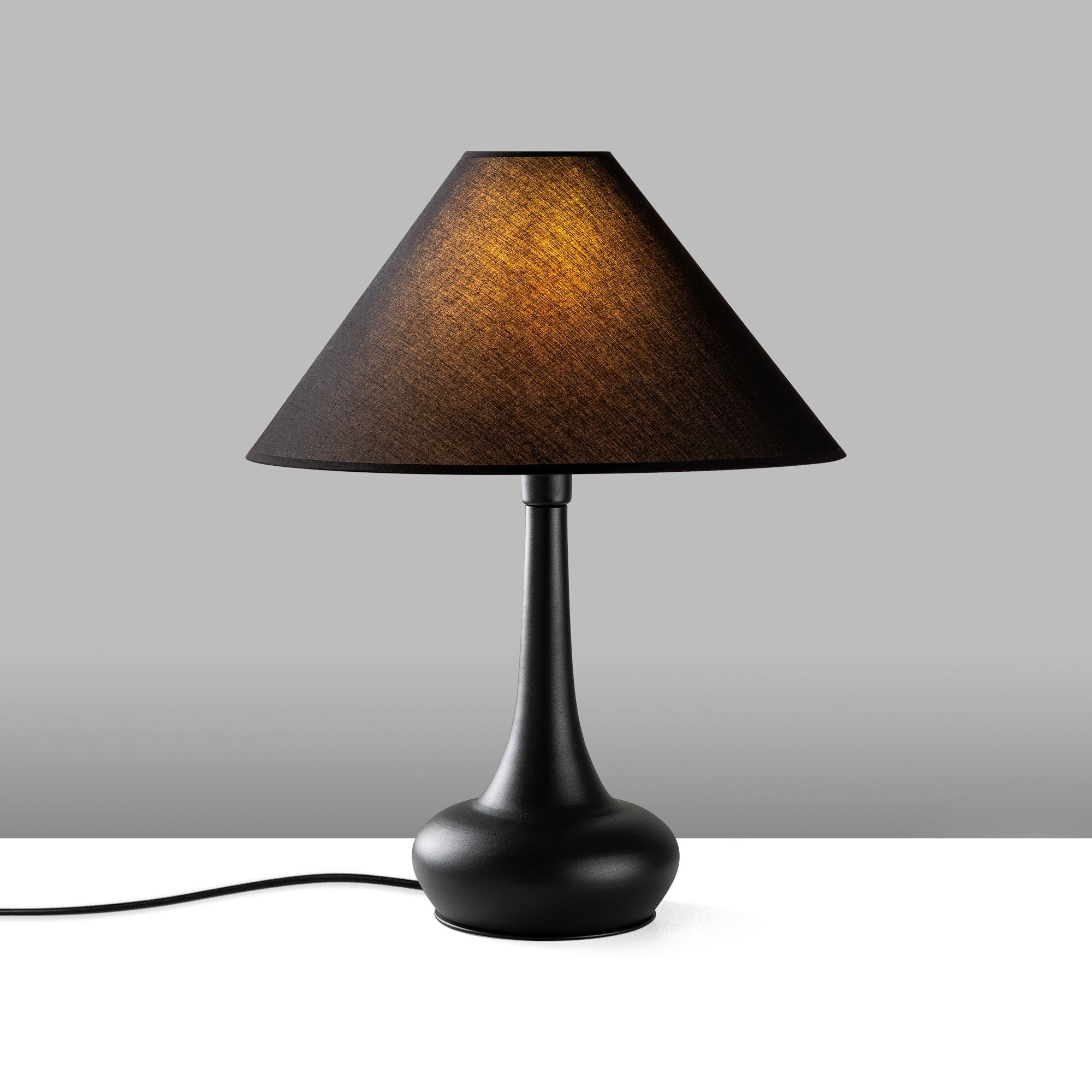 Candeeiro de mesa-Luna-Preto