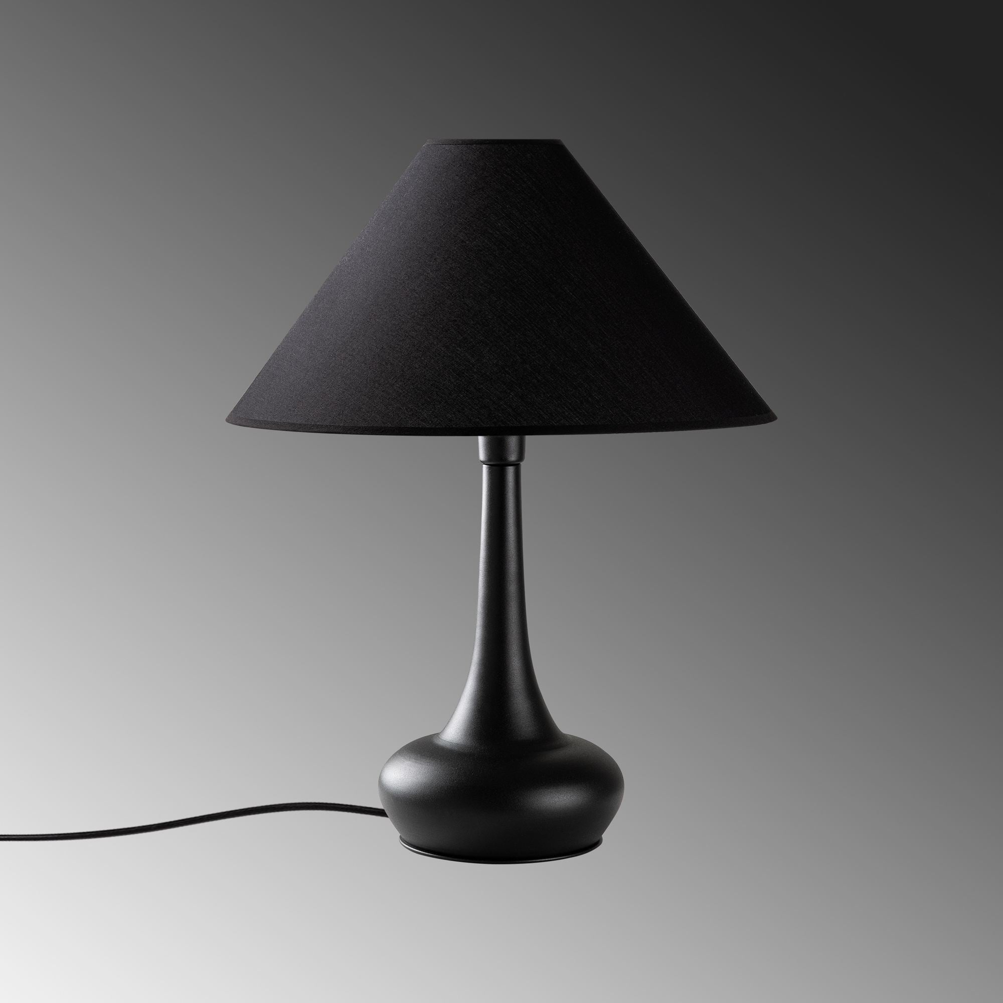 Candeeiro de mesa-Luna-Preto