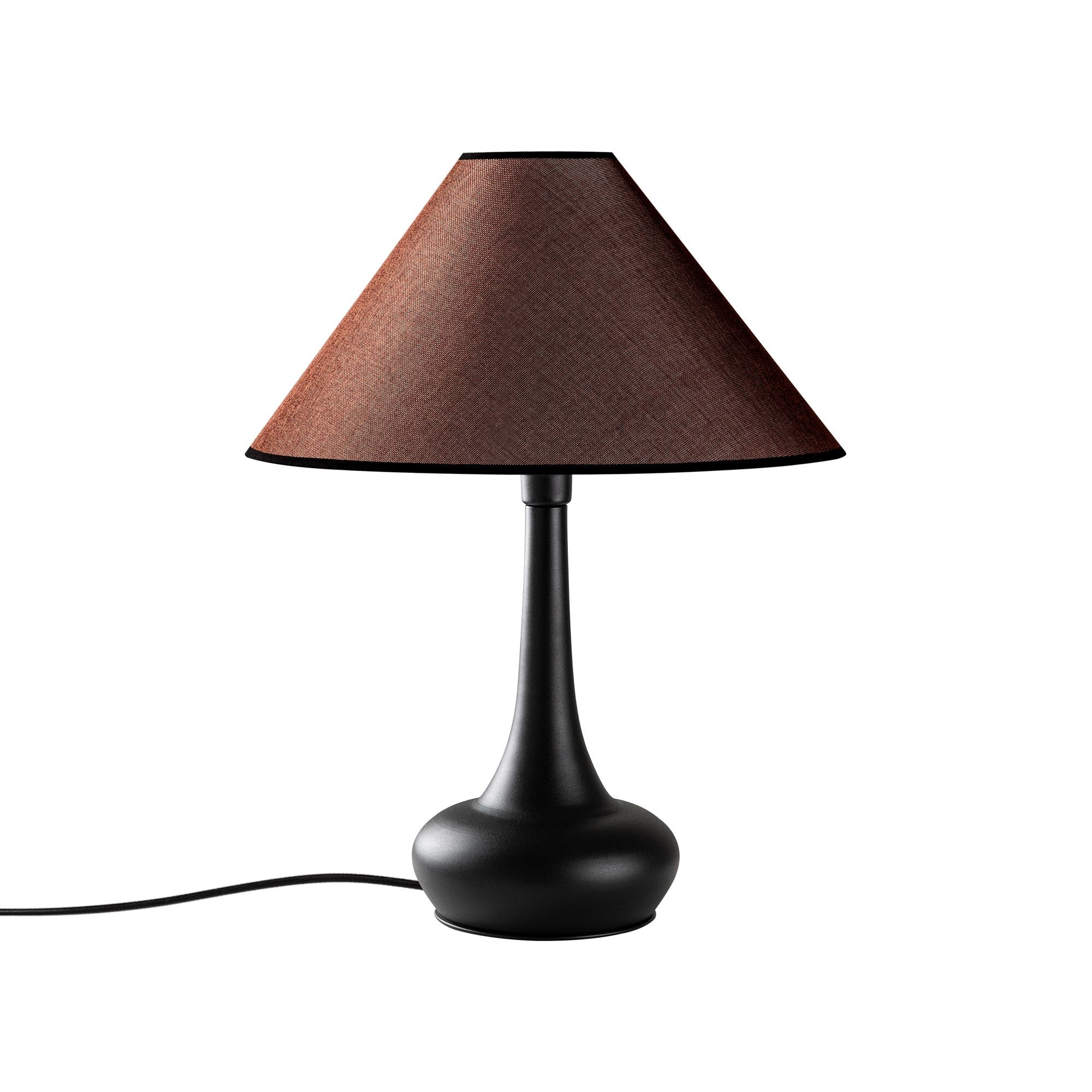 Candeeiro de mesa-Luna-Marrom
Preto