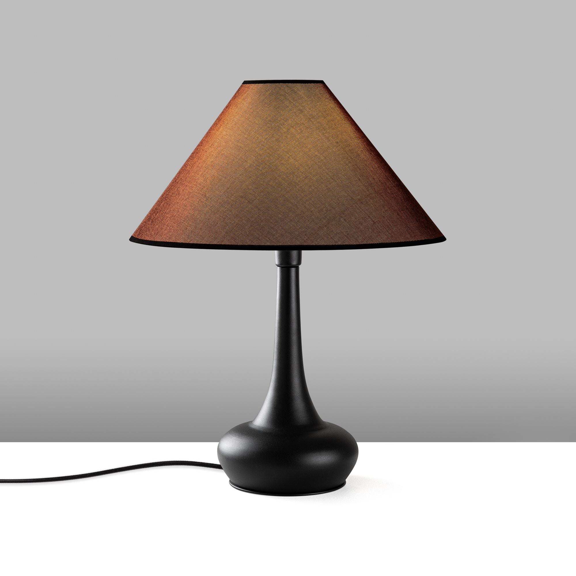 Candeeiro de mesa-Luna-Marrom
Preto