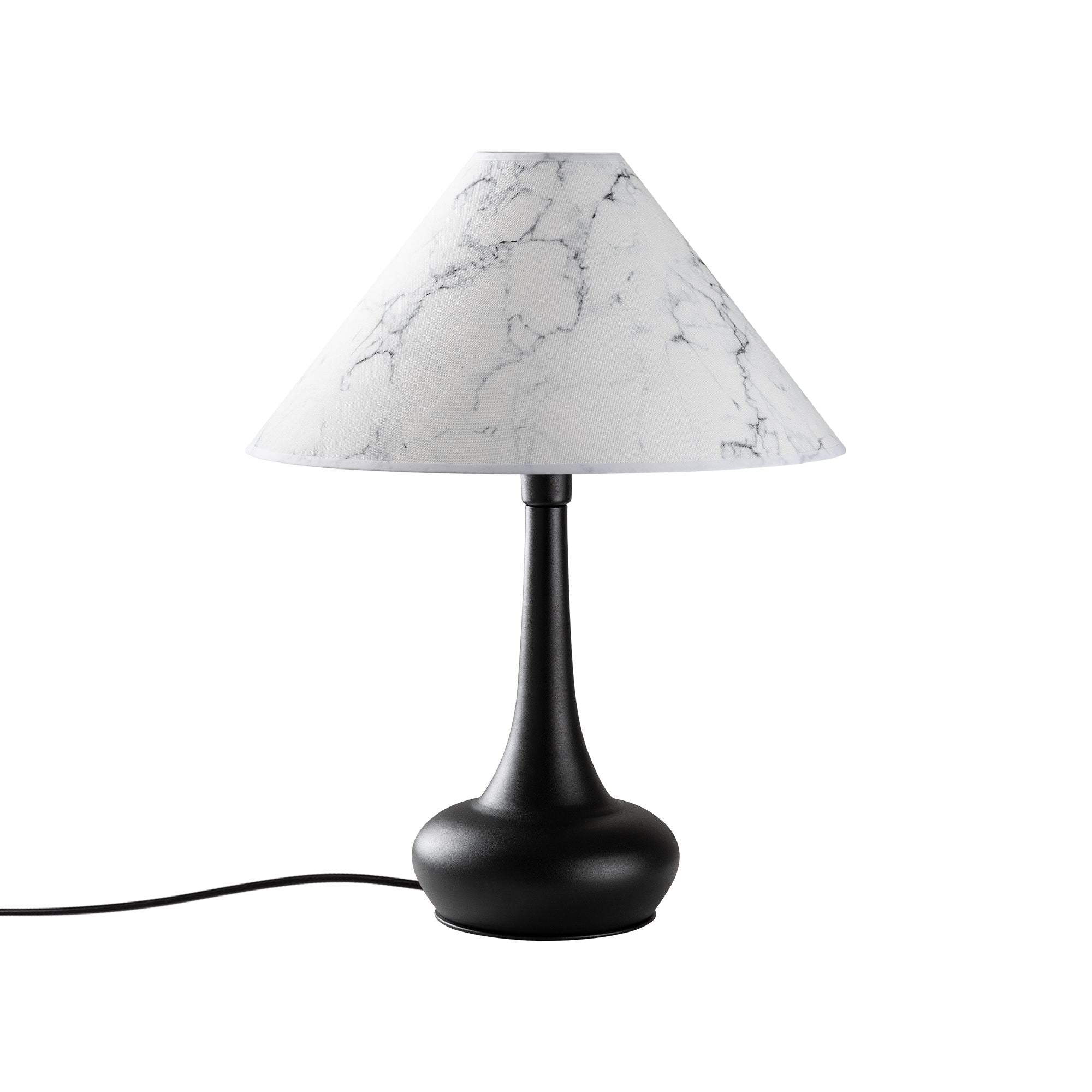 Candeeiro de mesa-Luna-Preto