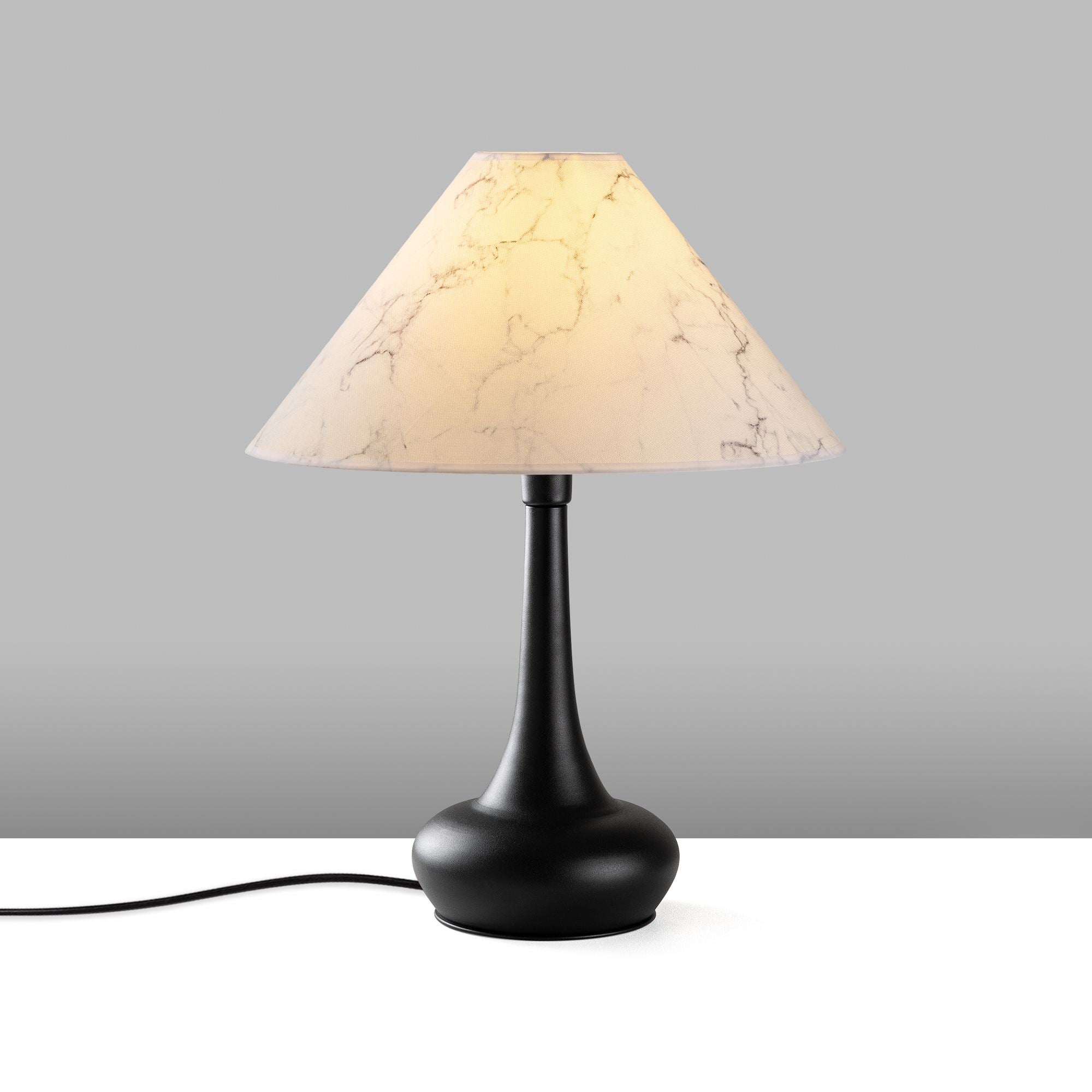 Candeeiro de mesa-Luna-Preto