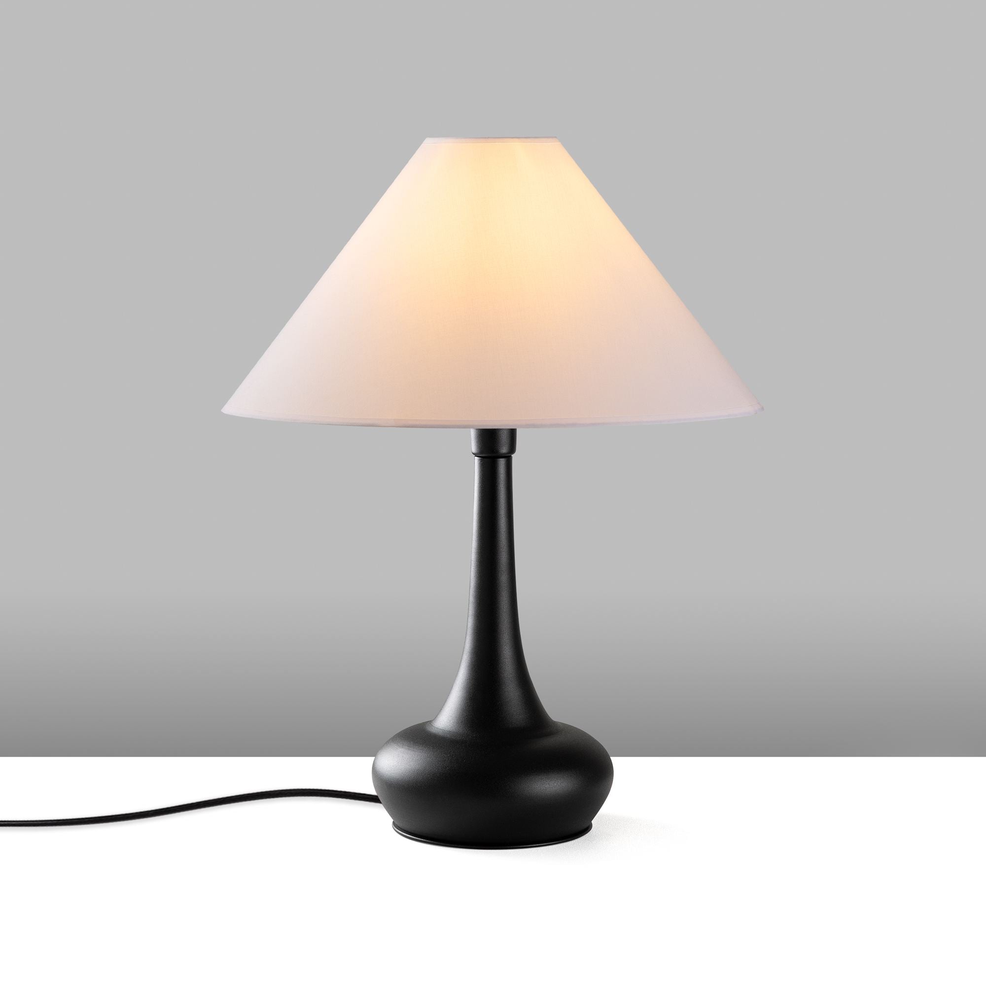 Candeeiro de mesa-Luna-Branco
Preto