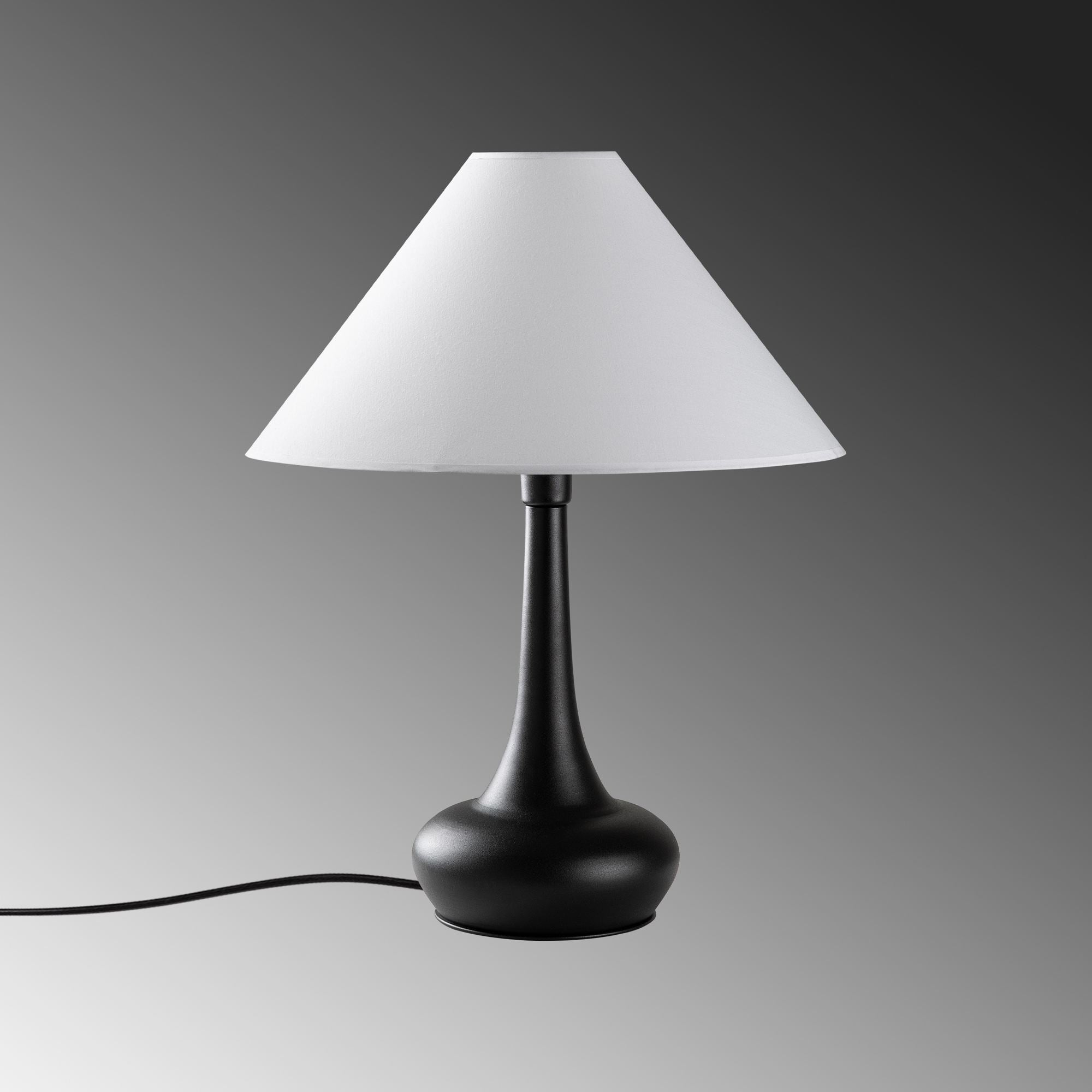Candeeiro de mesa-Luna-Branco
Preto