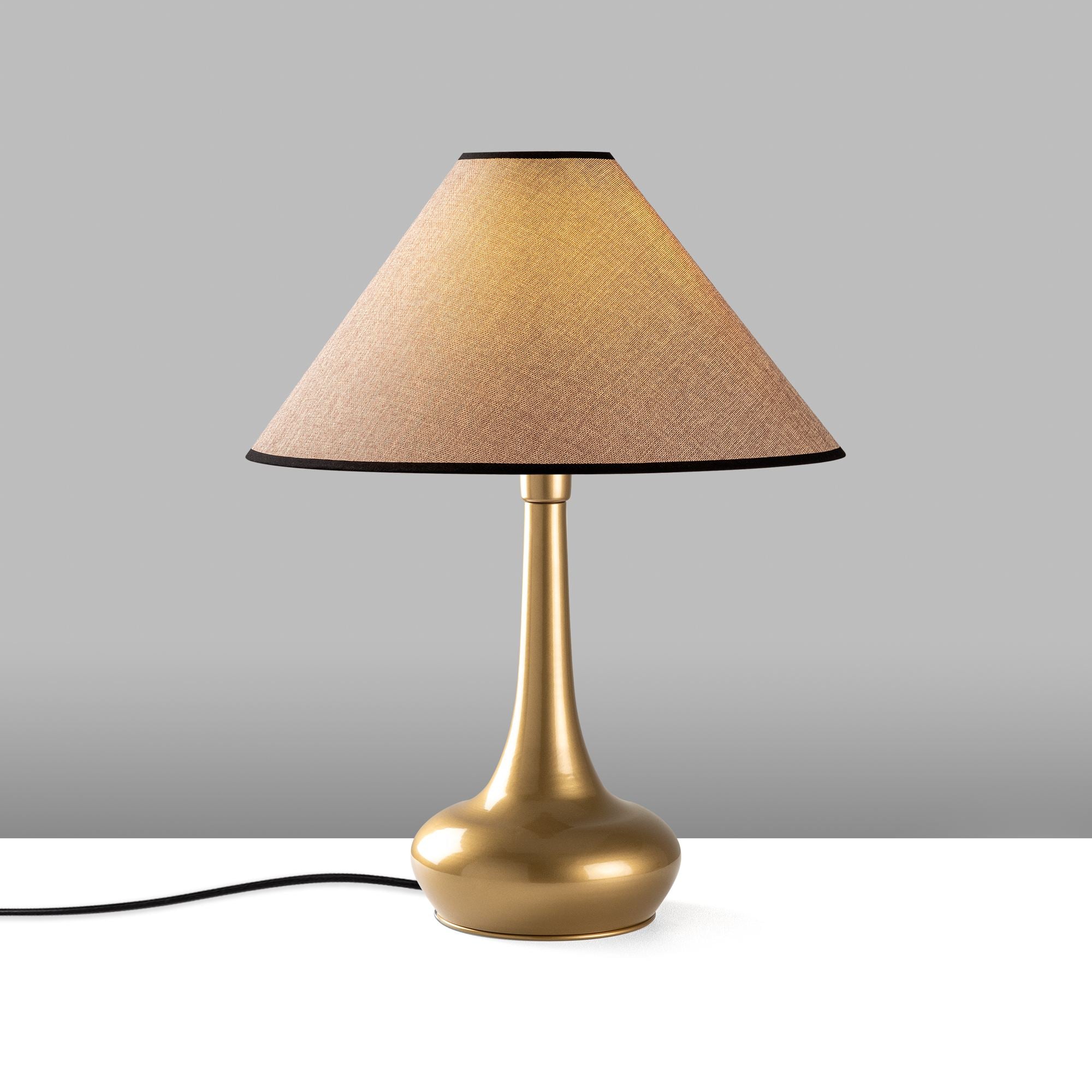 Candeeiro de mesa-Luna-Dourado
Castanho Claro