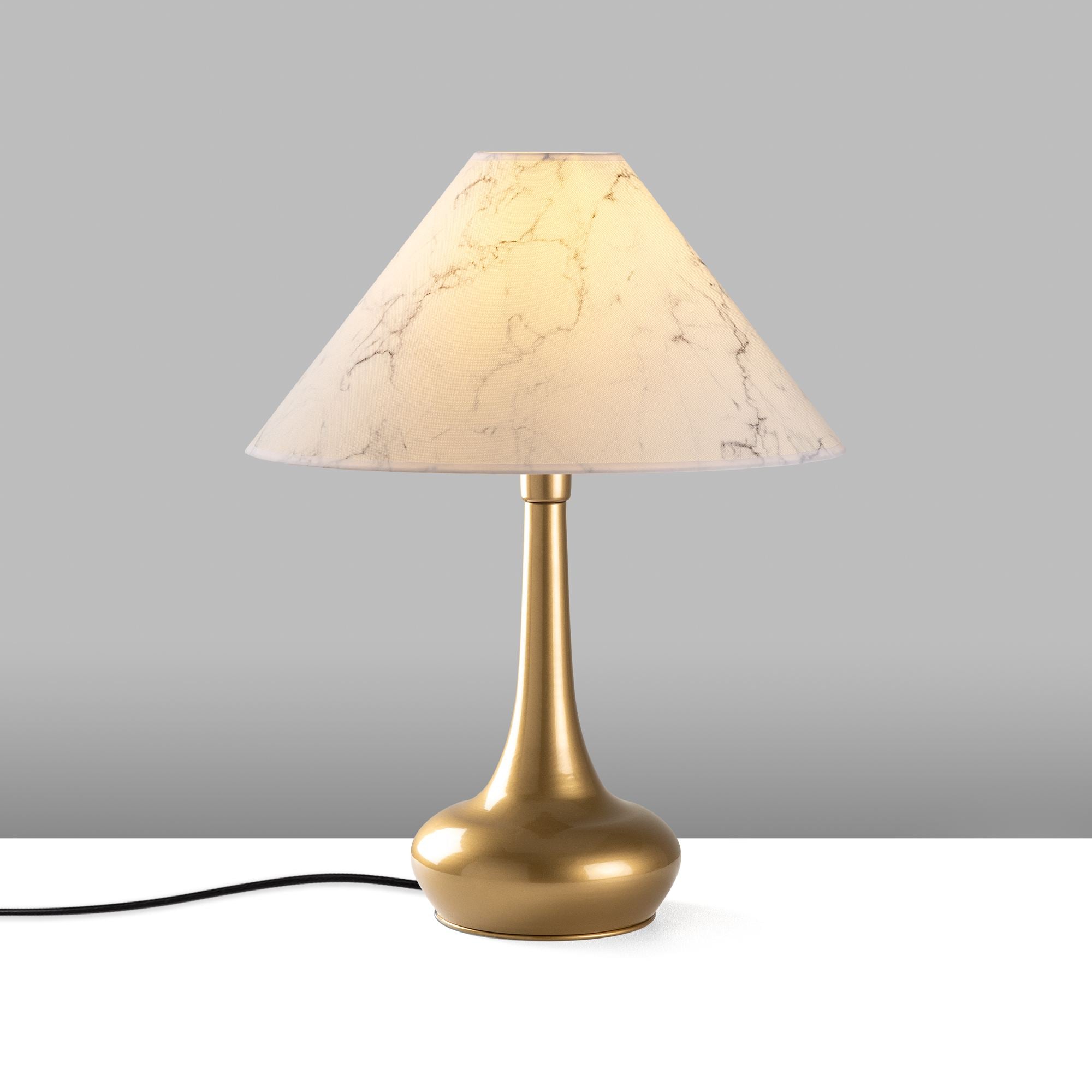 Candeeiro de mesa-Luna-Dourado
Branco