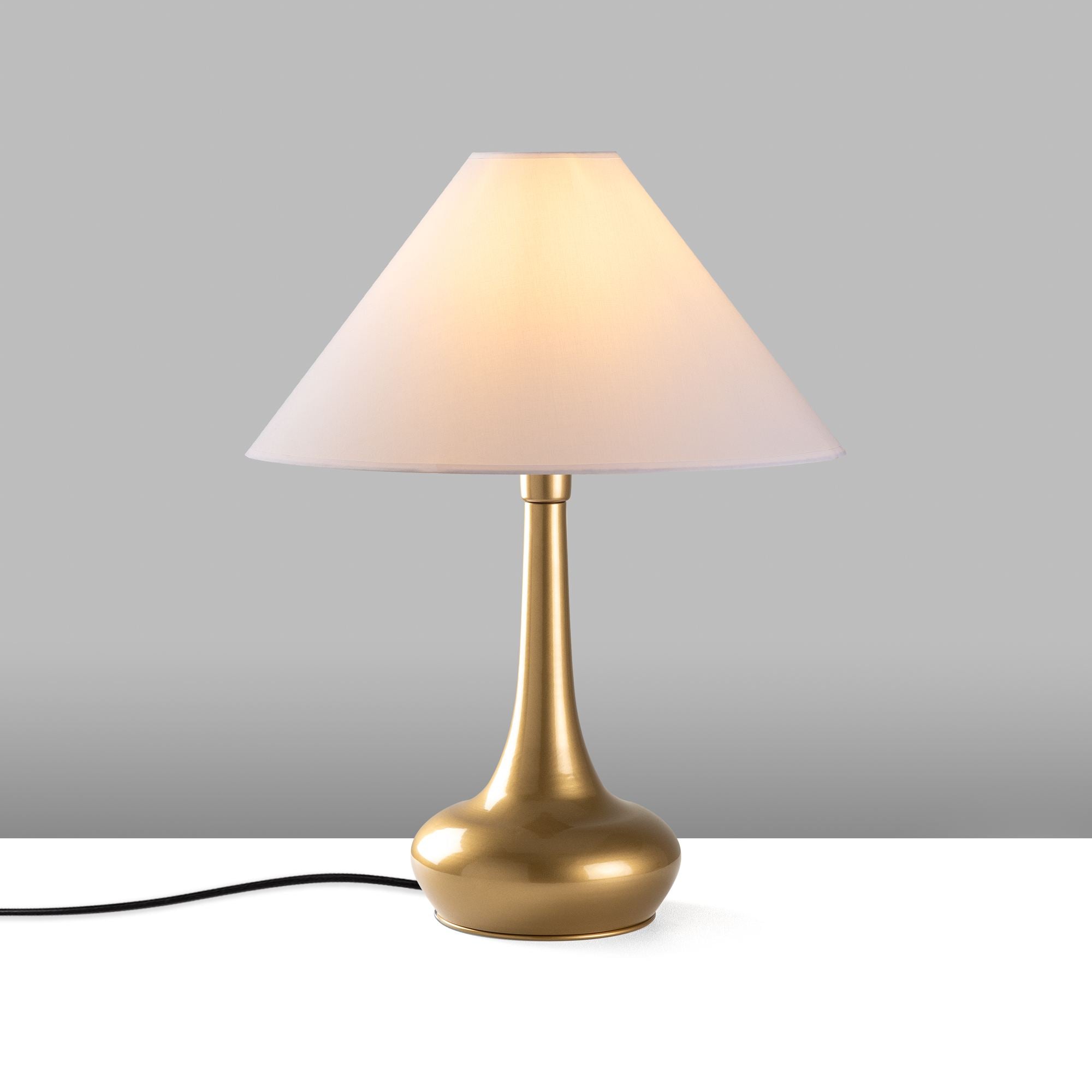 Candeeiro de mesa-Luna-Dourado
Branco