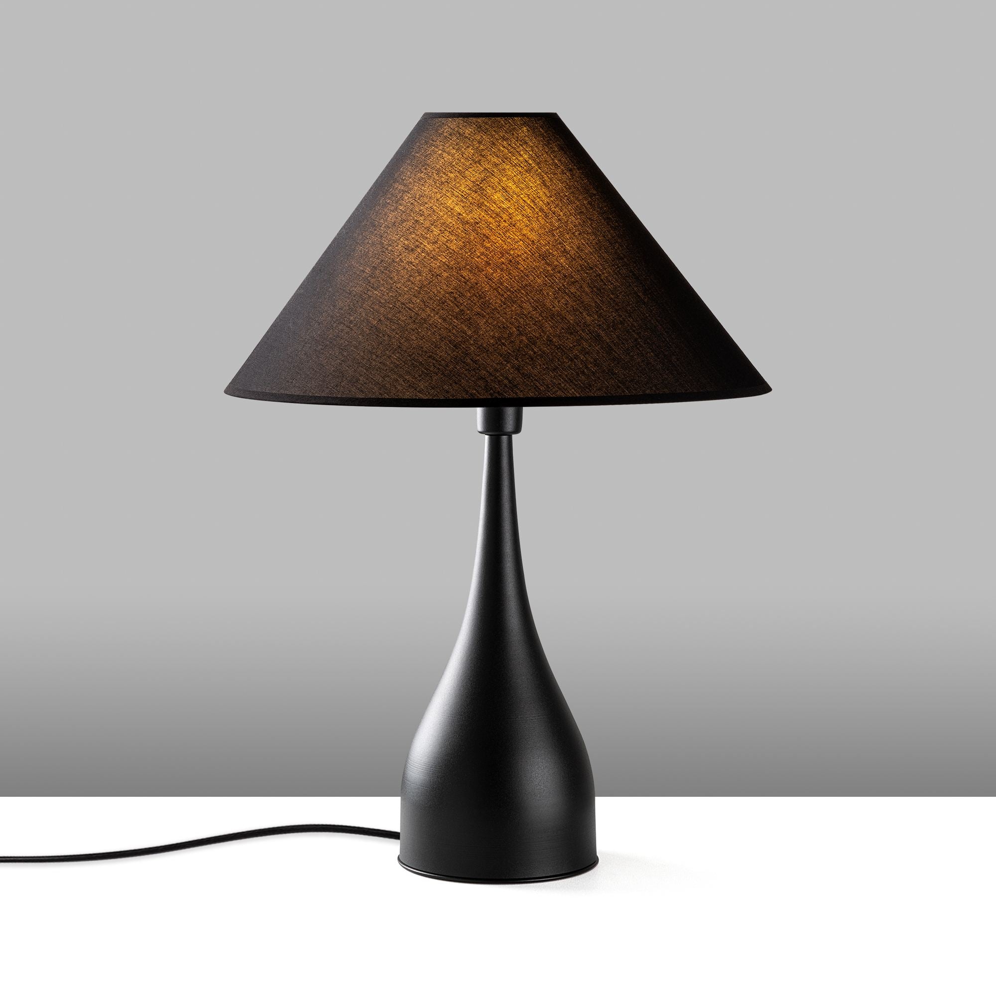 Candeeiro de mesa-Luna-Preto