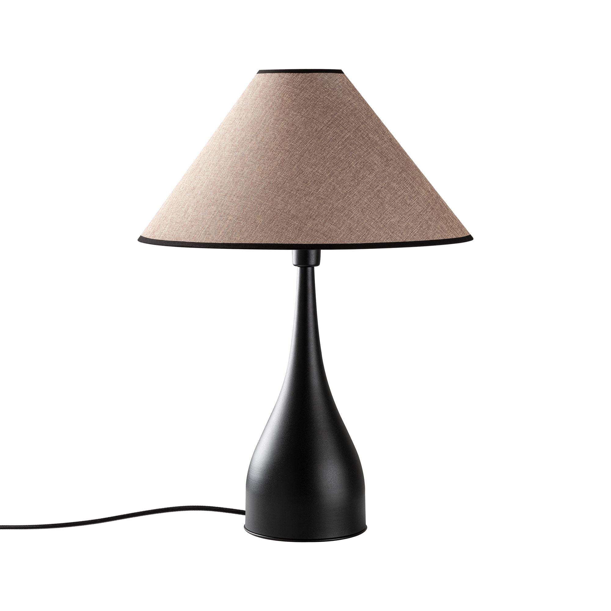 Candeeiro de mesa-Luna-Preto
Marrom Claro