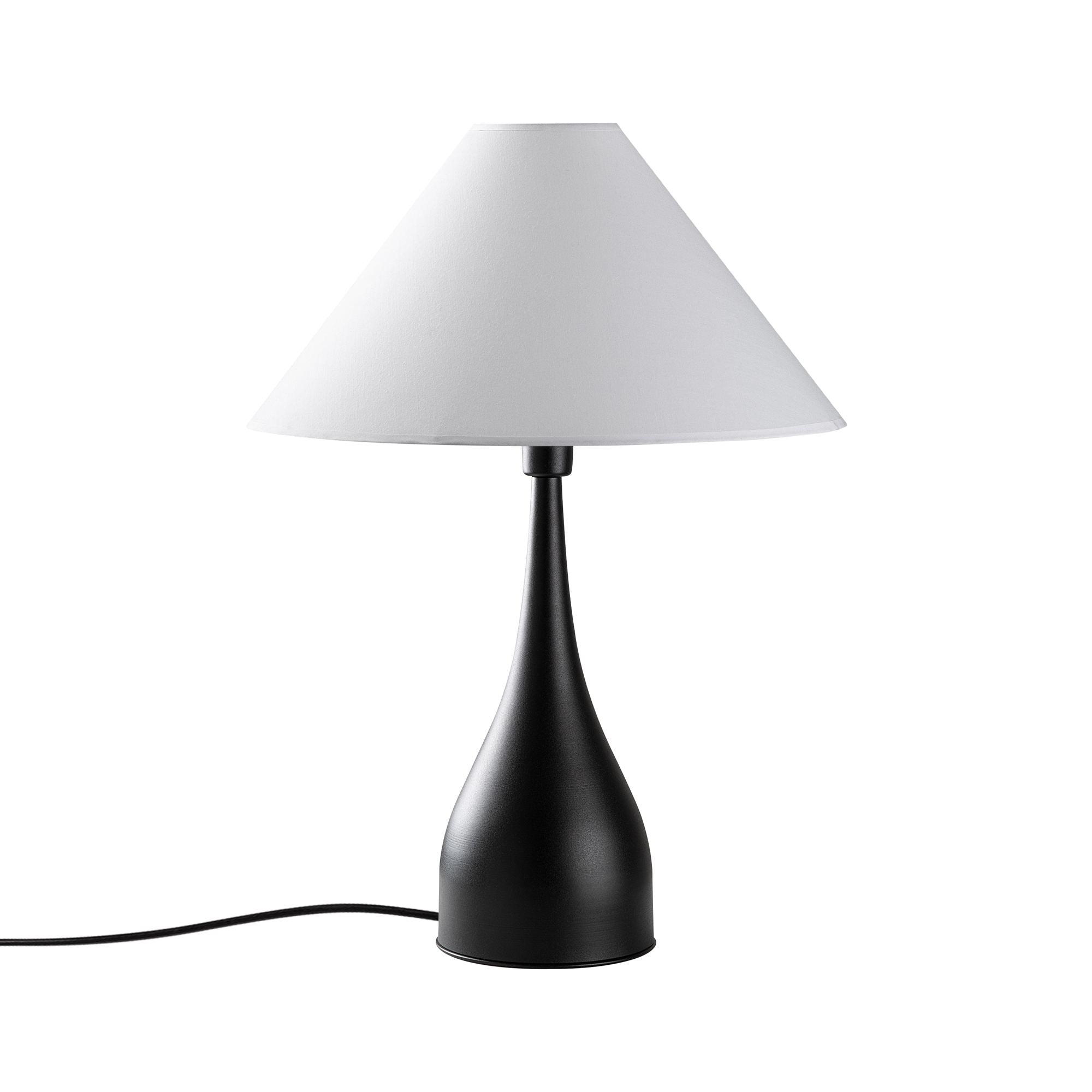 Candeeiro de mesa-Luna-Preto
Branco