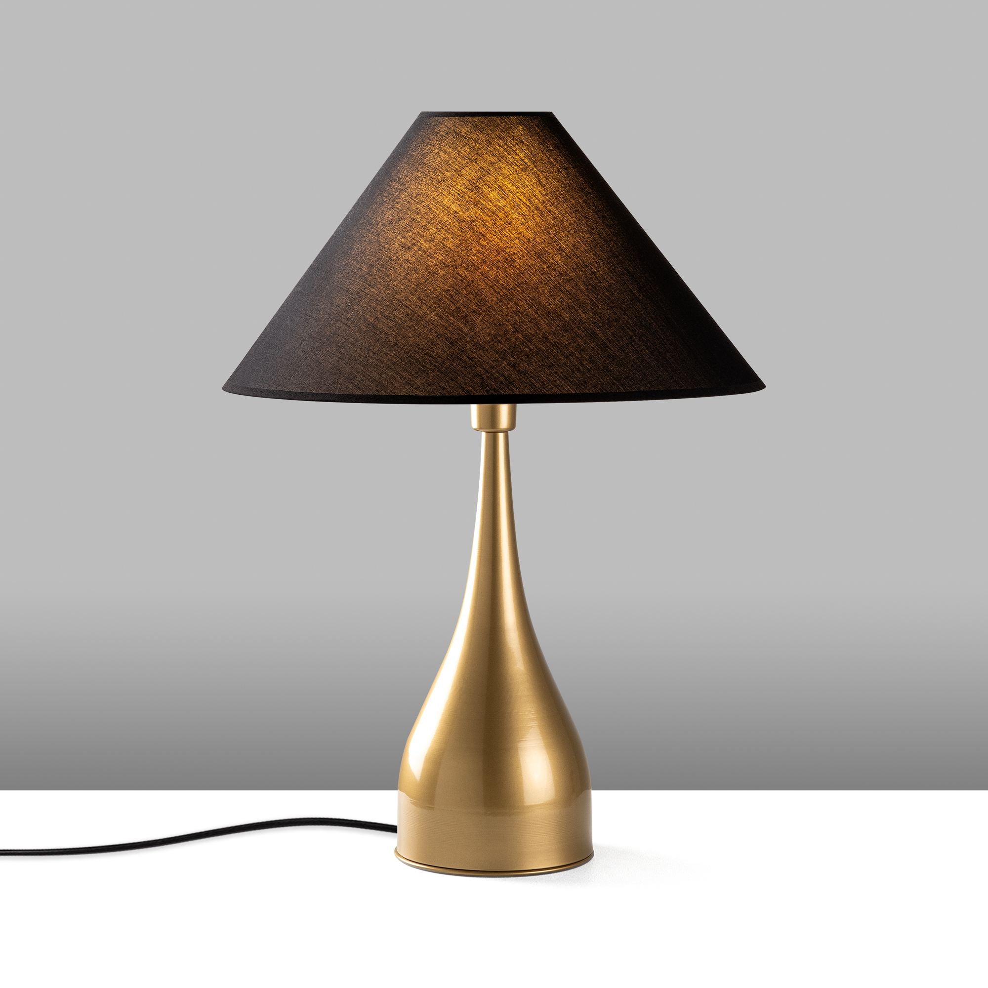 Candeeiro de mesa-Luna-Dourado
Preto