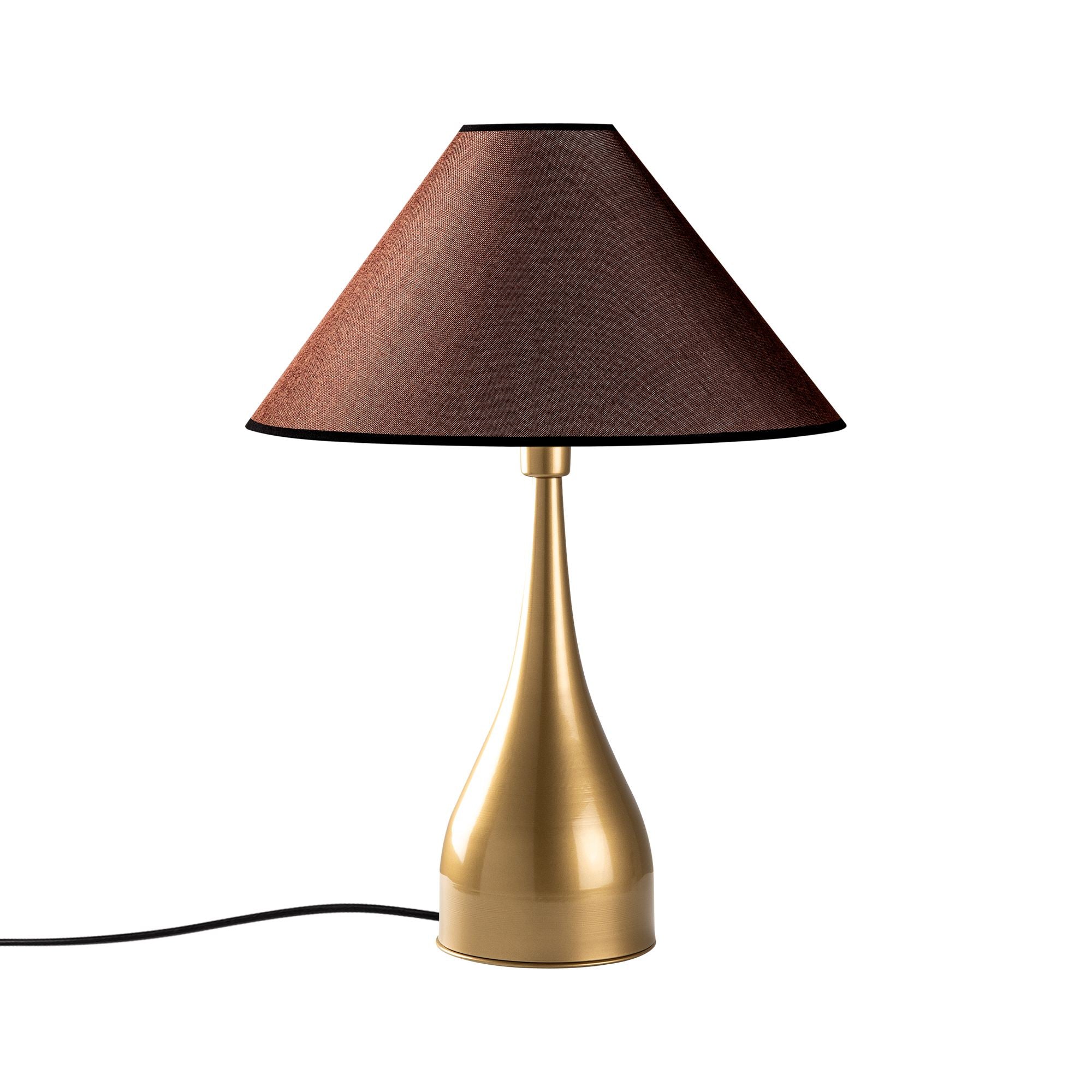 Candeeiro de mesa-Luna-Dourado
Marrom