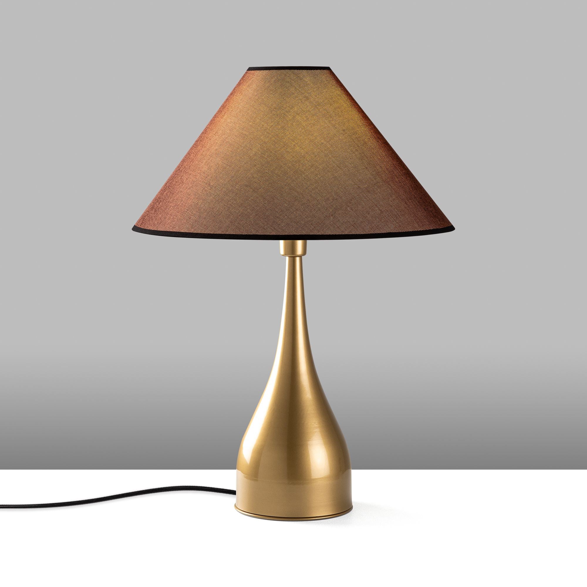 Candeeiro de mesa-Luna-Dourado
Marrom