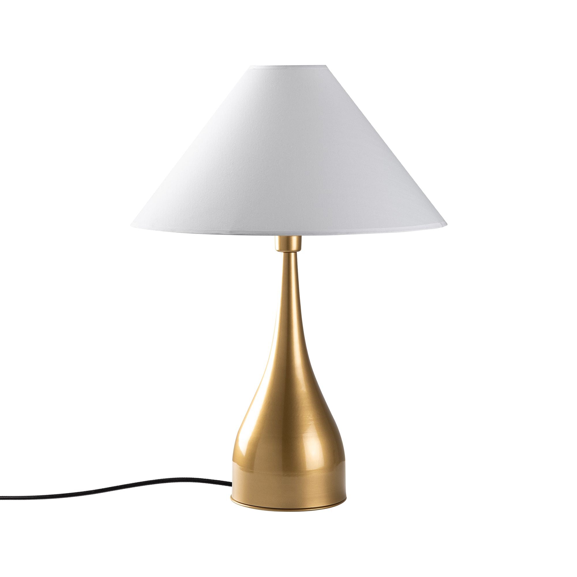 Candeeiro de mesa-Luna-Dourado
Branco