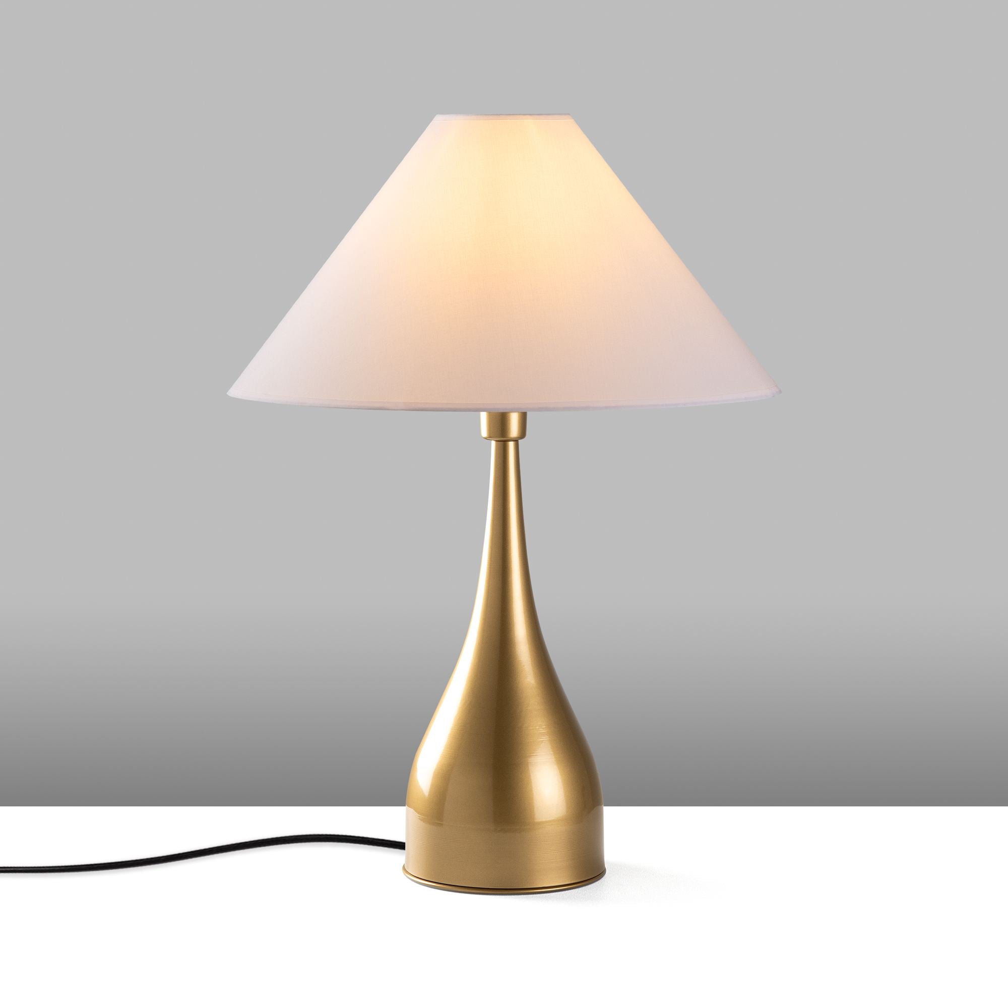 Candeeiro de mesa-Luna-Dourado
Branco