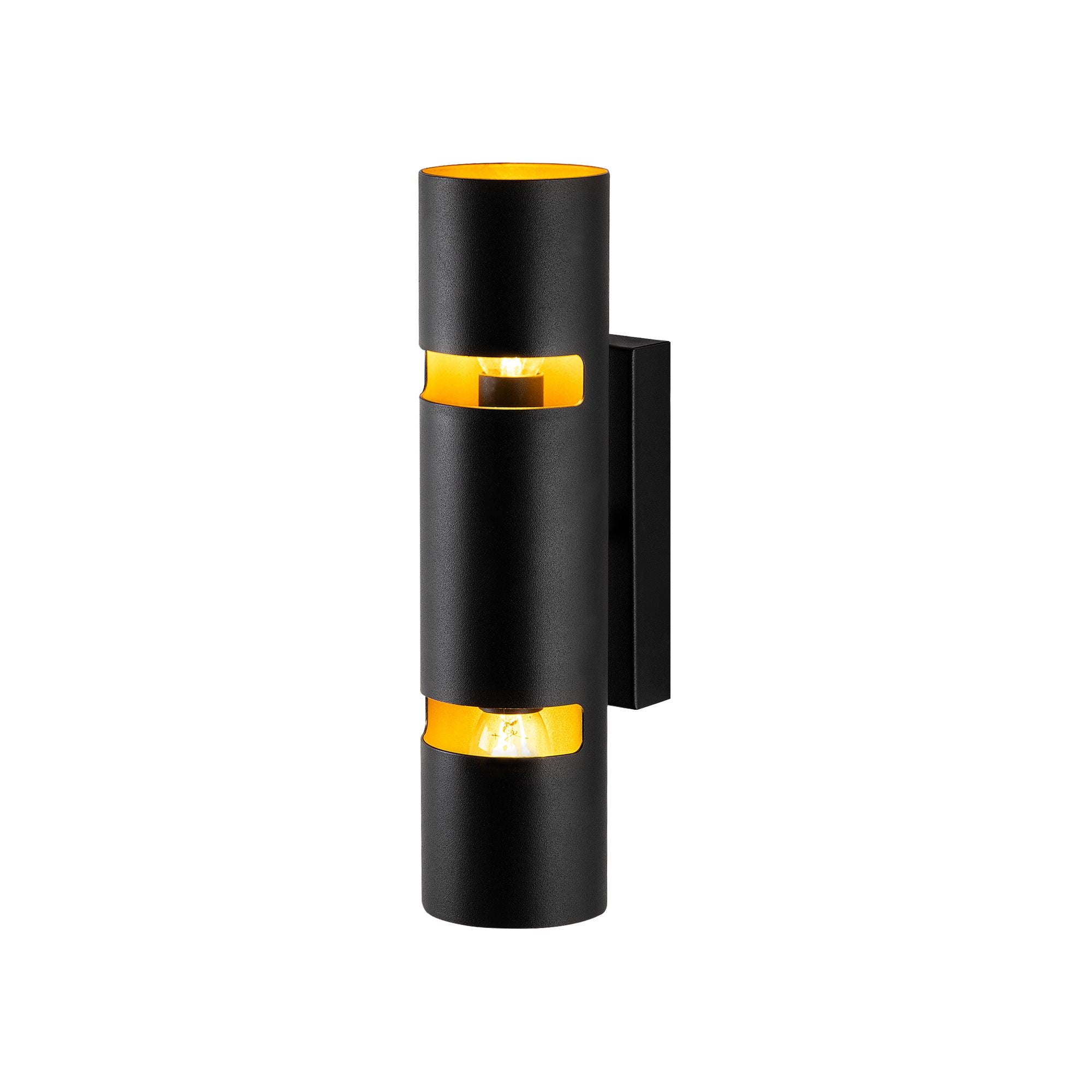 Luminária de parede-Luxora-Preto