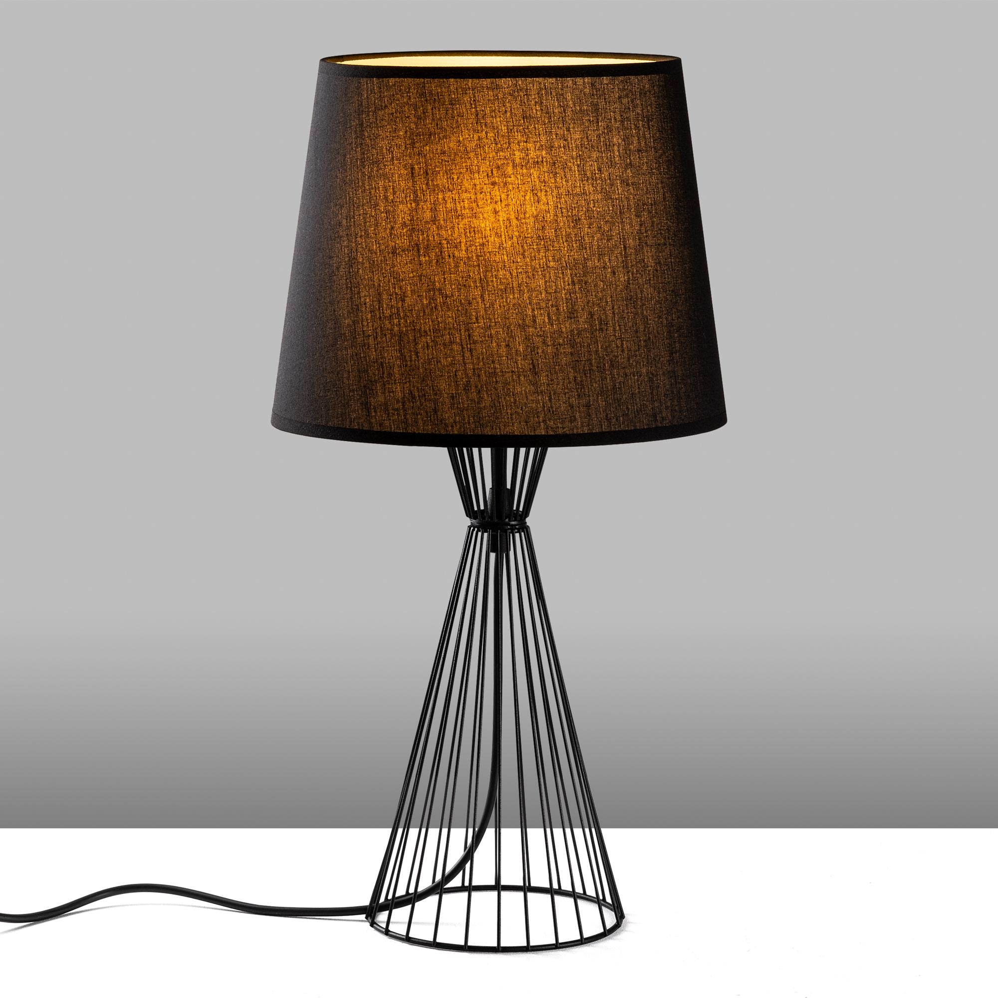 Candeeiro de mesa-Telıs-Preto