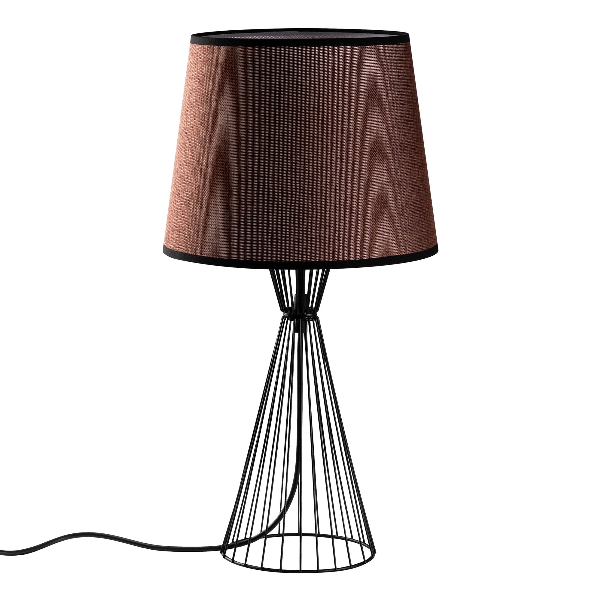 Candeeiro de mesa-Telıs-Preto
Marrom