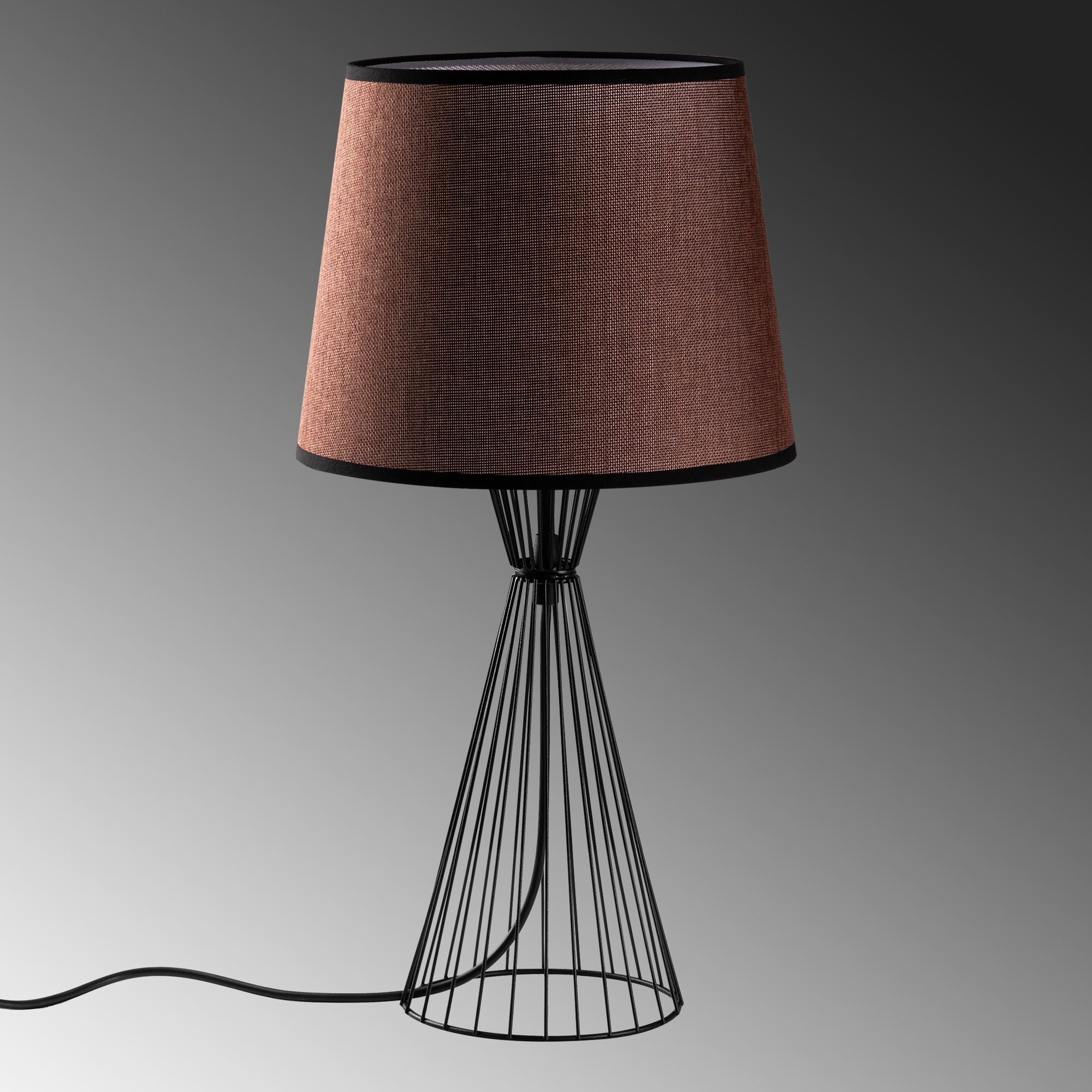 Candeeiro de mesa-Telıs-Preto
Marrom