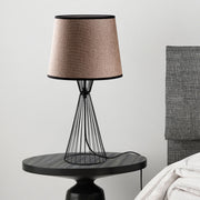 Candeeiro de mesa-Telıs-Preto
Marrom Claro