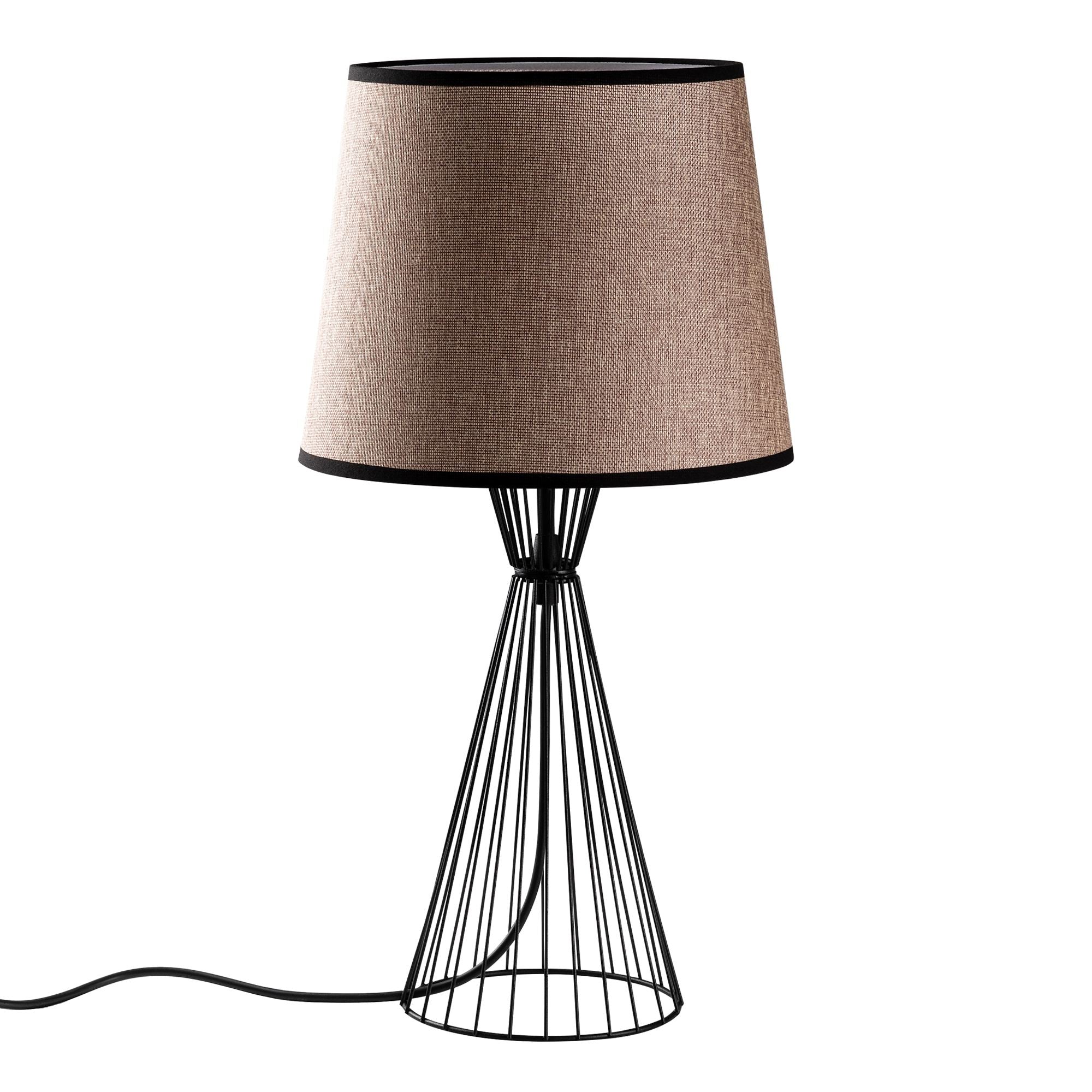 Candeeiro de mesa-Telıs-Preto
Marrom Claro