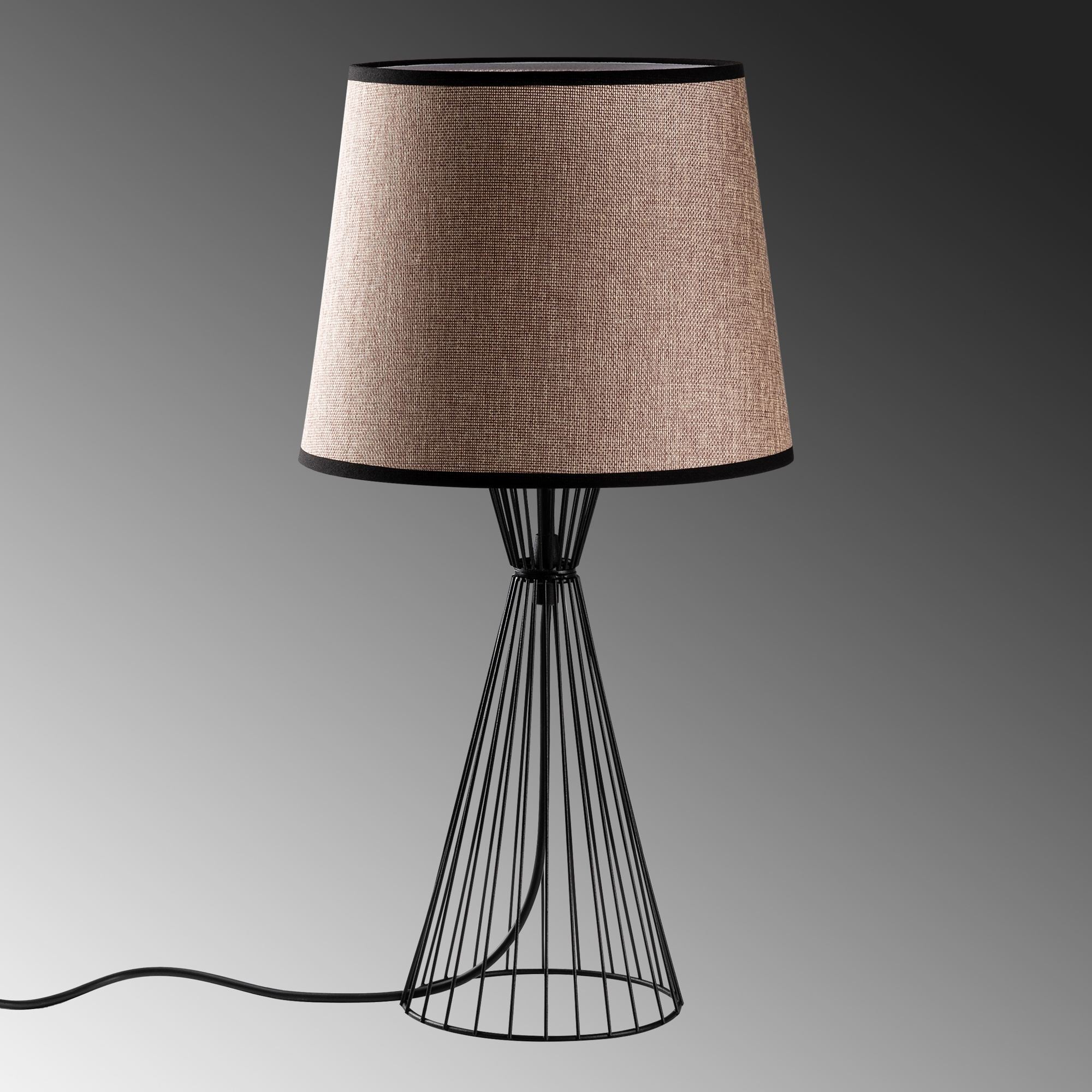 Candeeiro de mesa-Telıs-Preto
Marrom Claro