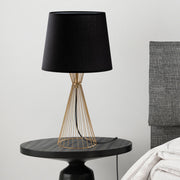 Candeeiro de mesa-Telıs-Dourado
Preto