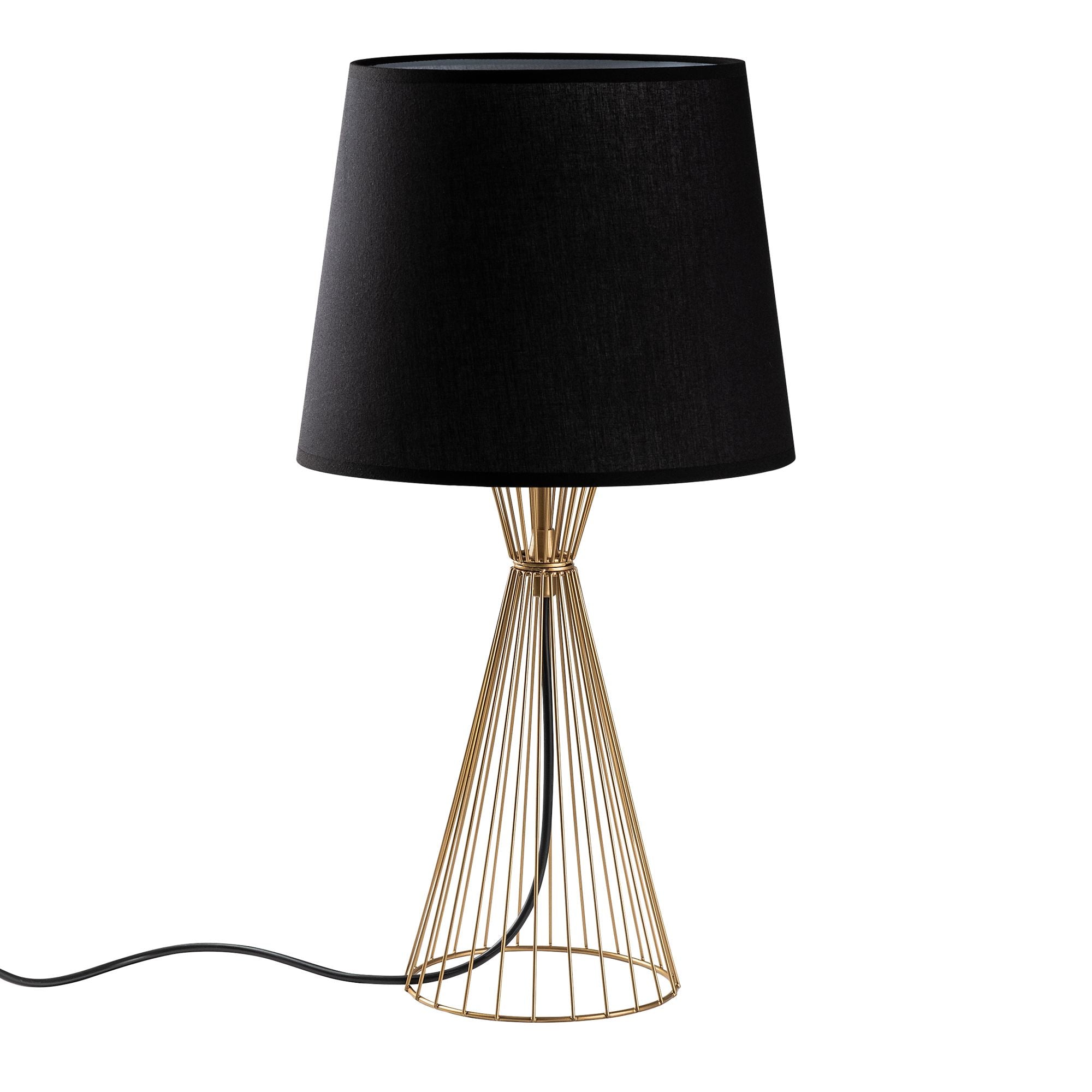 Candeeiro de mesa-Telıs-Dourado
Preto