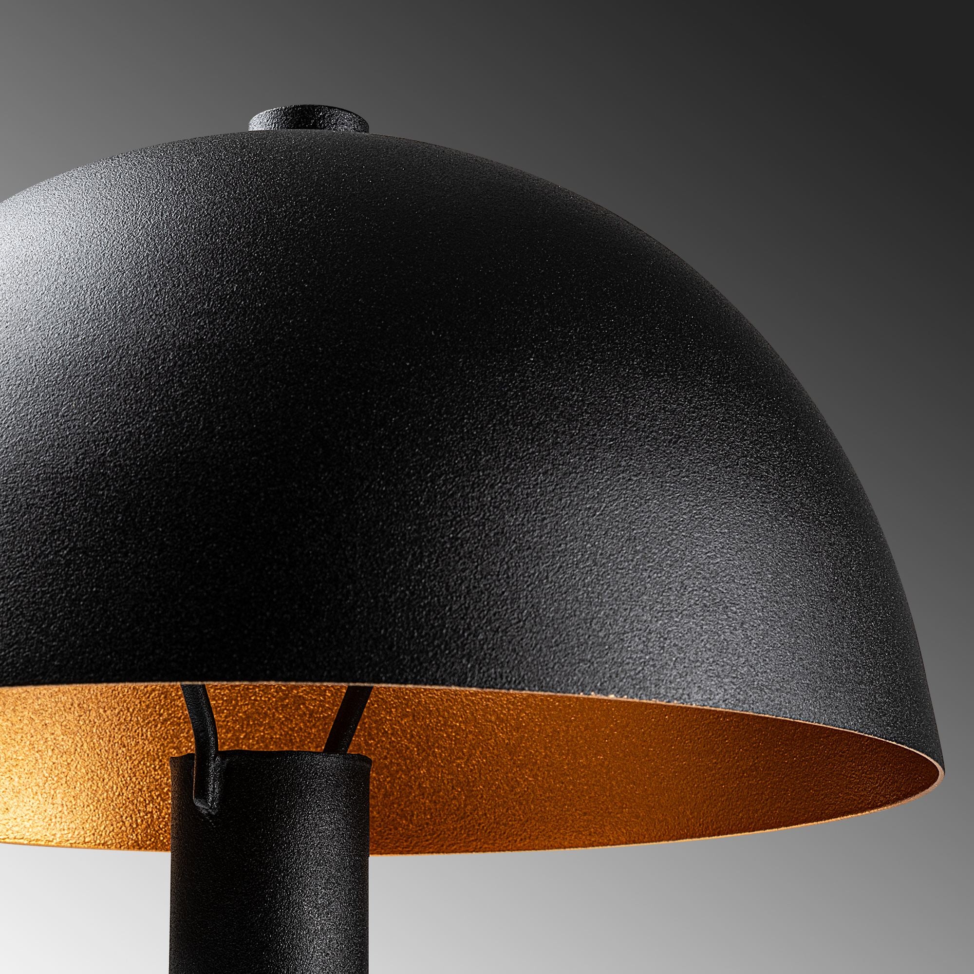 Candeeiro de Pé – 20 x 20 x 140 cm – Preto – Metal