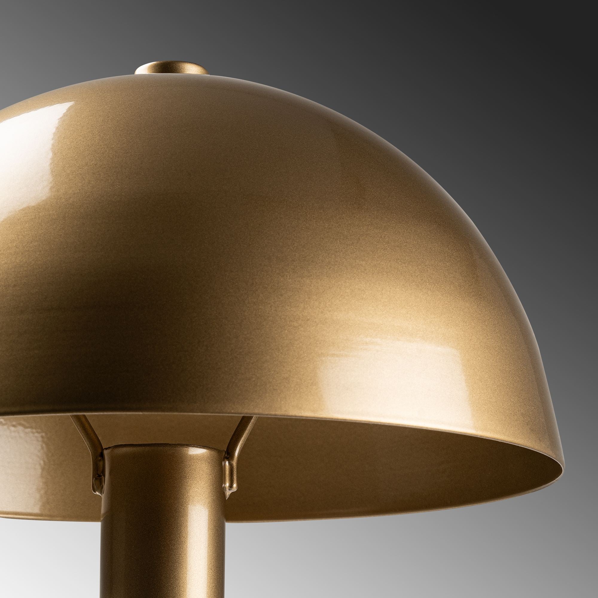 Candeeiro de Pé em Metal – 20 x 20 x 140 cm – Dourado