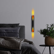 Candeeiro de Parede – 8 x 59 x 12 cm – Preto – Metal