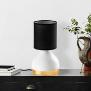 Candeeiro de mesa-Yıldo-Branco
Preto