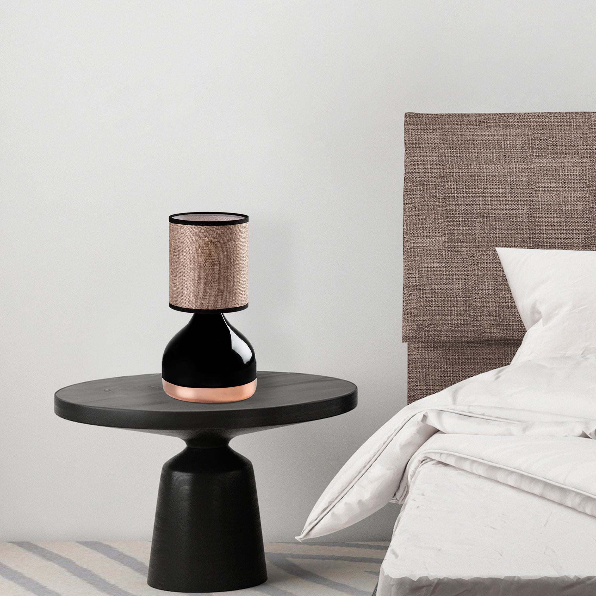 Candeeiro de mesa-Yıldo-Preto
Marrom Claro