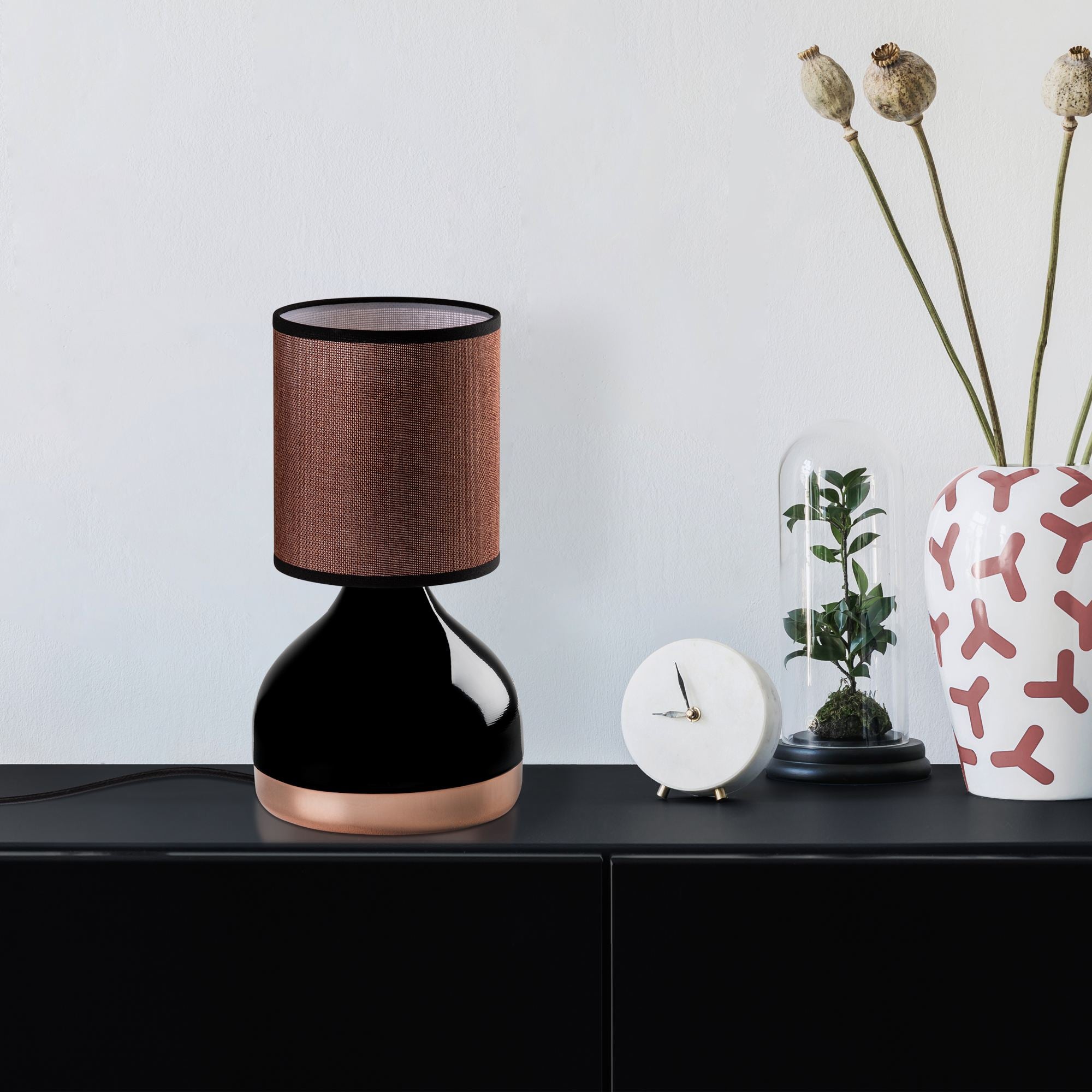 Candeeiro de mesa-Yıldo-Preto
Marrom