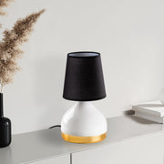 Candeeiro de mesa-Yıldo-Branco
Preto