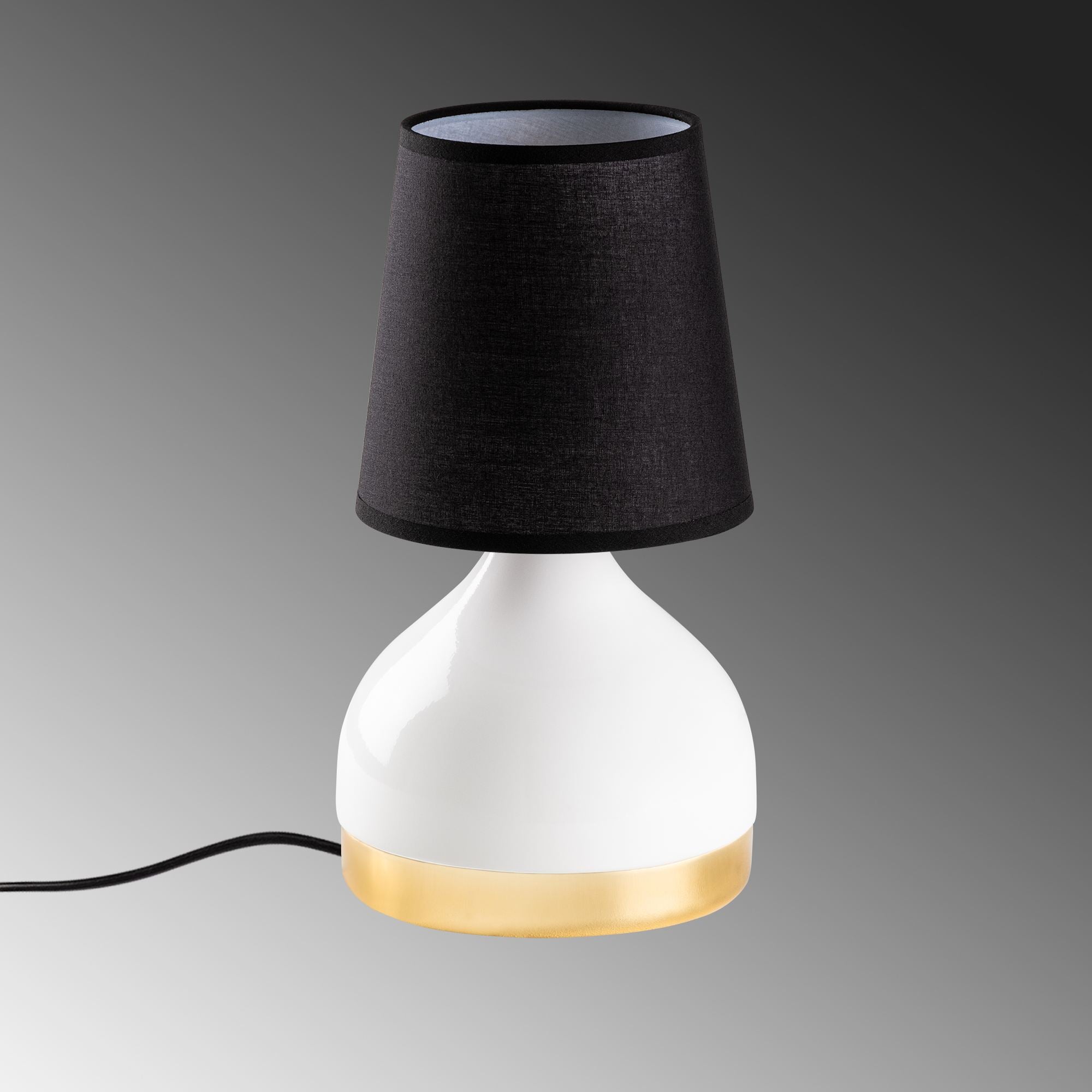 Candeeiro de mesa-Yıldo-Branco
Preto