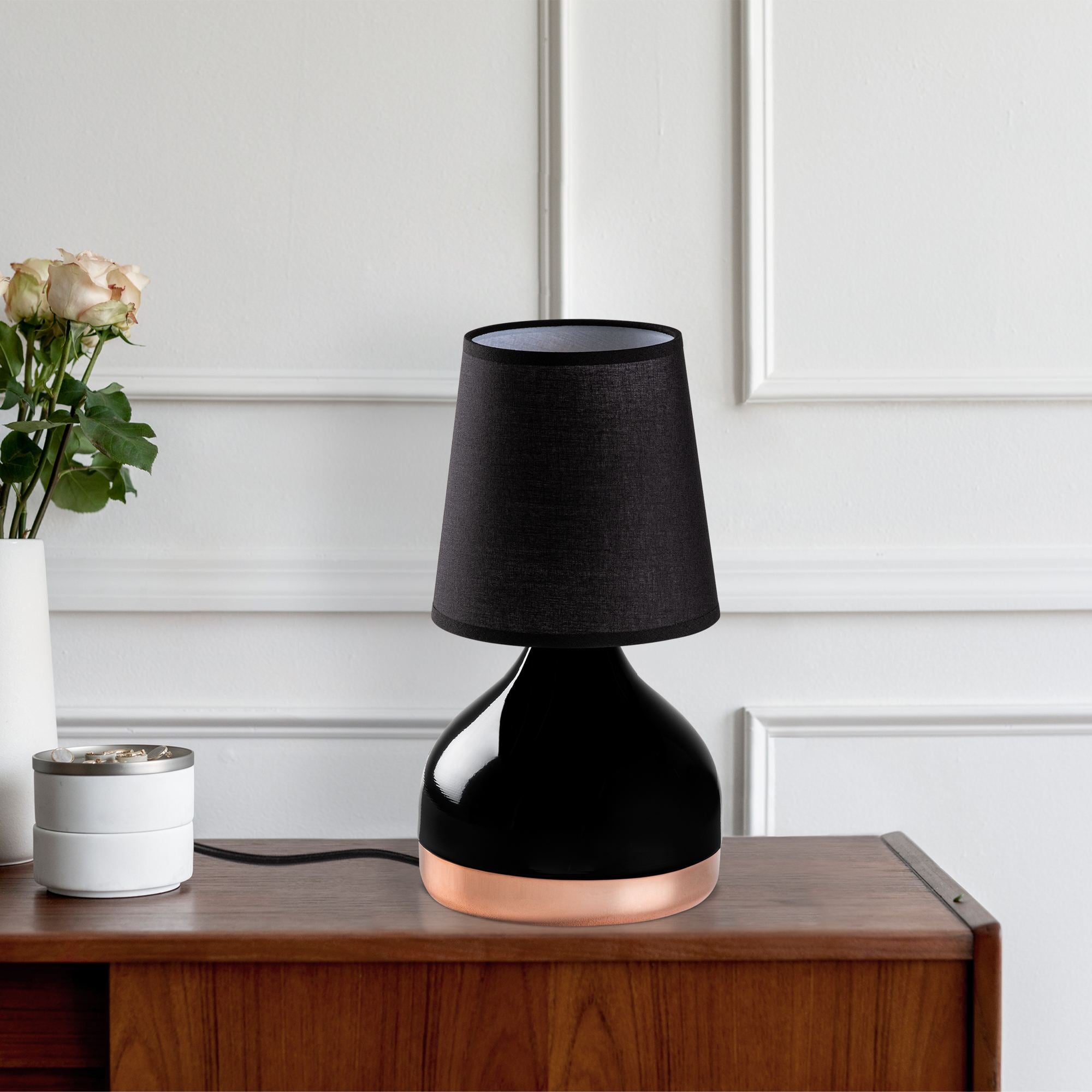 Candeeiro de mesa-Yıldo-Preto