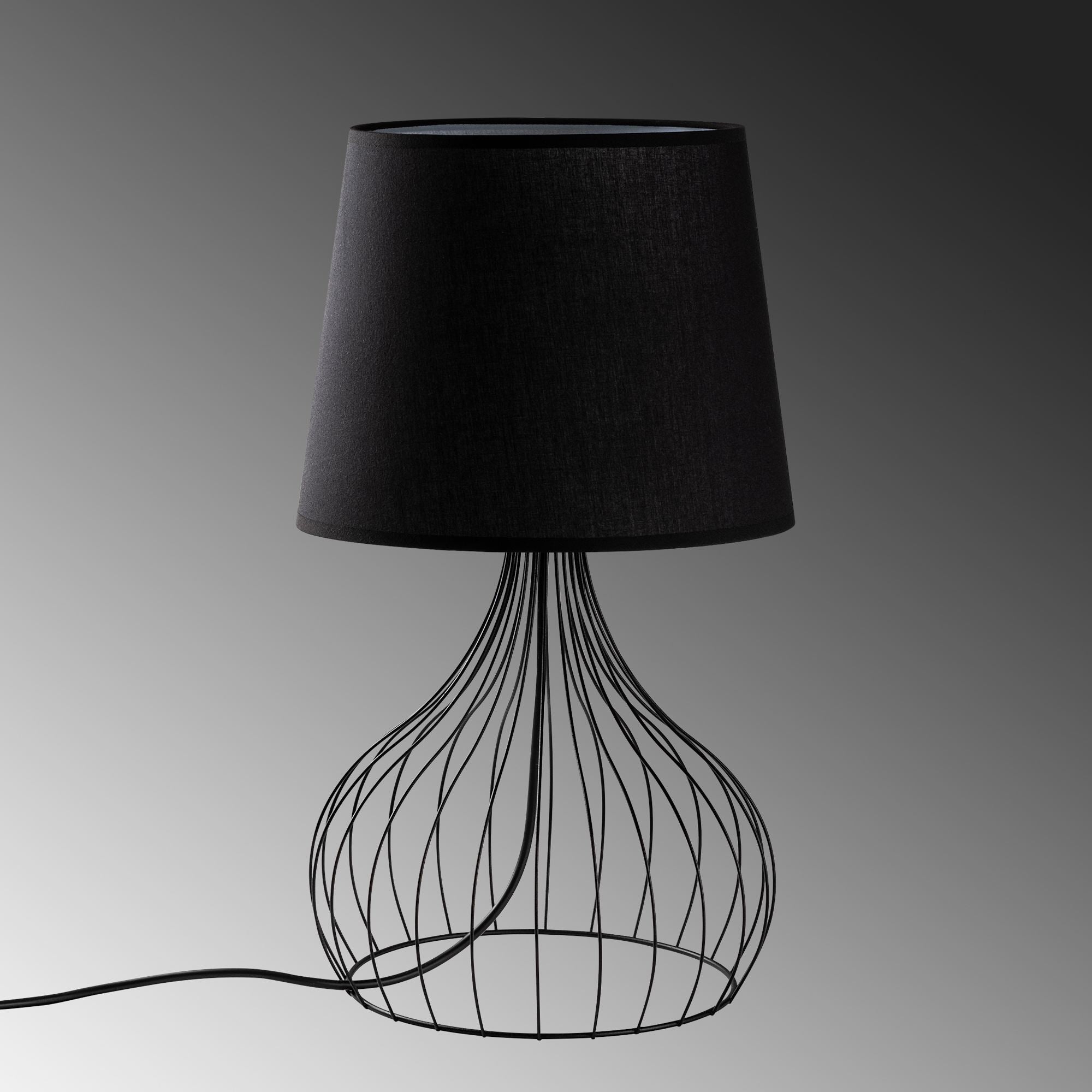 Candeeiro de mesa-Telıs-Preto