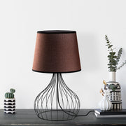 Candeeiro de mesa-Telıs-Preto
Marrom