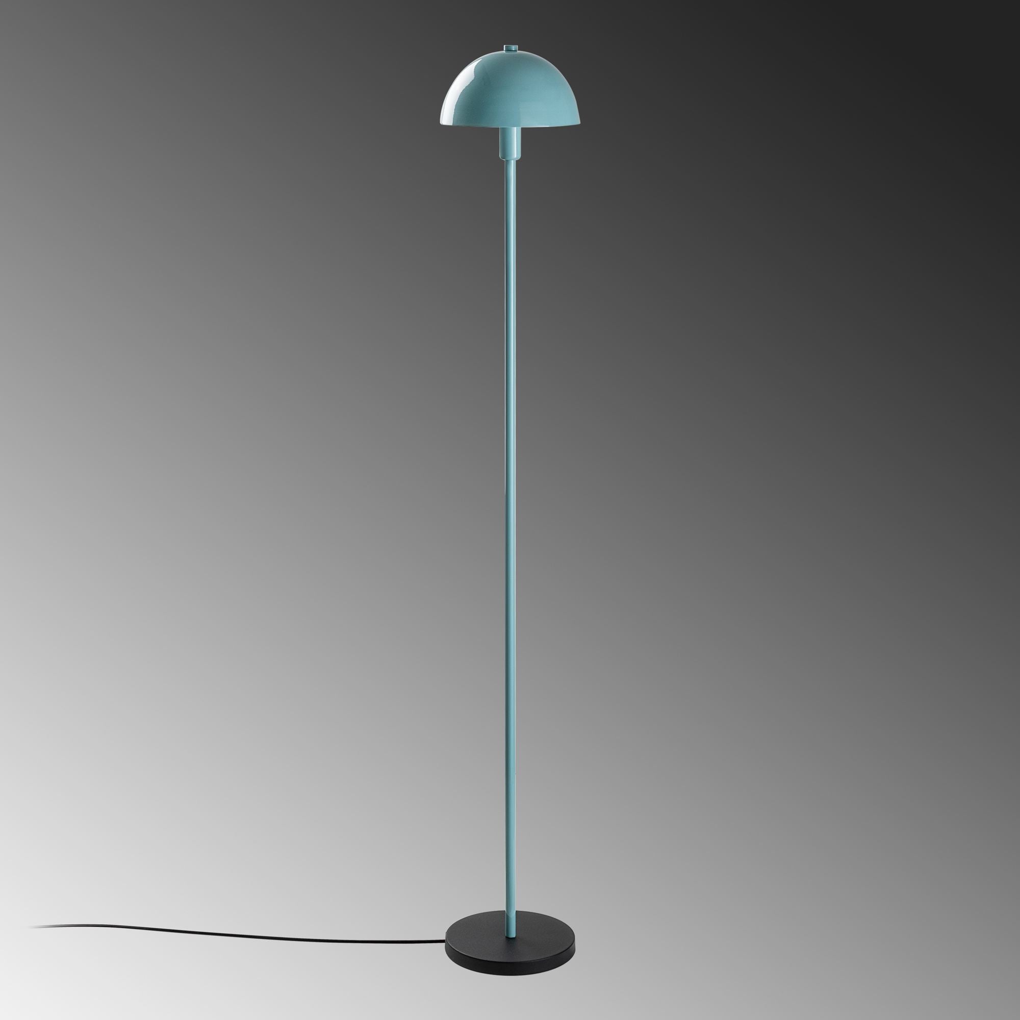 Candeeiro de Pé – 20 x 20 x 140 cm – Turquesa – Metal