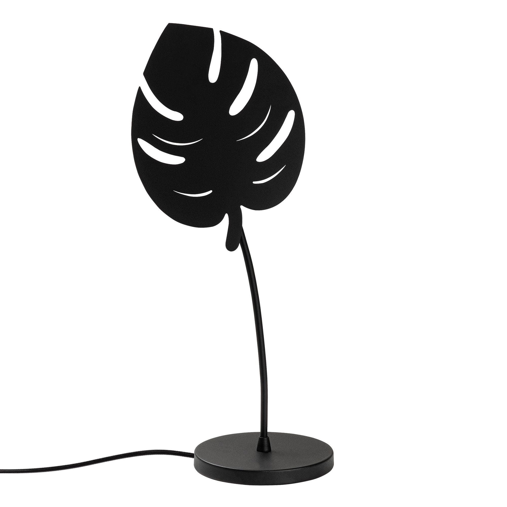 Candeeiro de mesa-Leaf-Preto