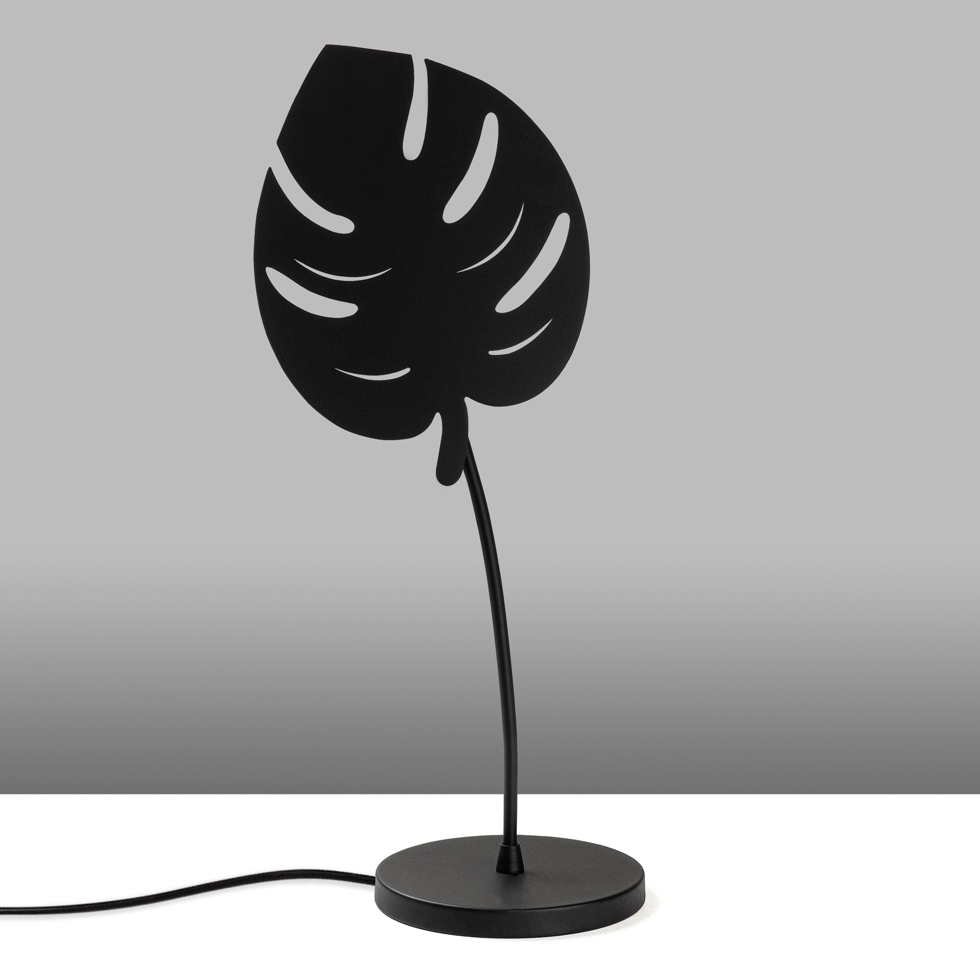 Candeeiro de mesa-Leaf-Preto